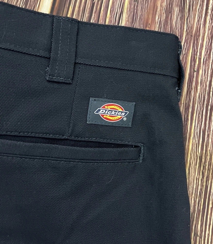 NWT Dickies Cargo Navy Blue Pants Straight Leg Mens 32×32 (Actual 32×32)