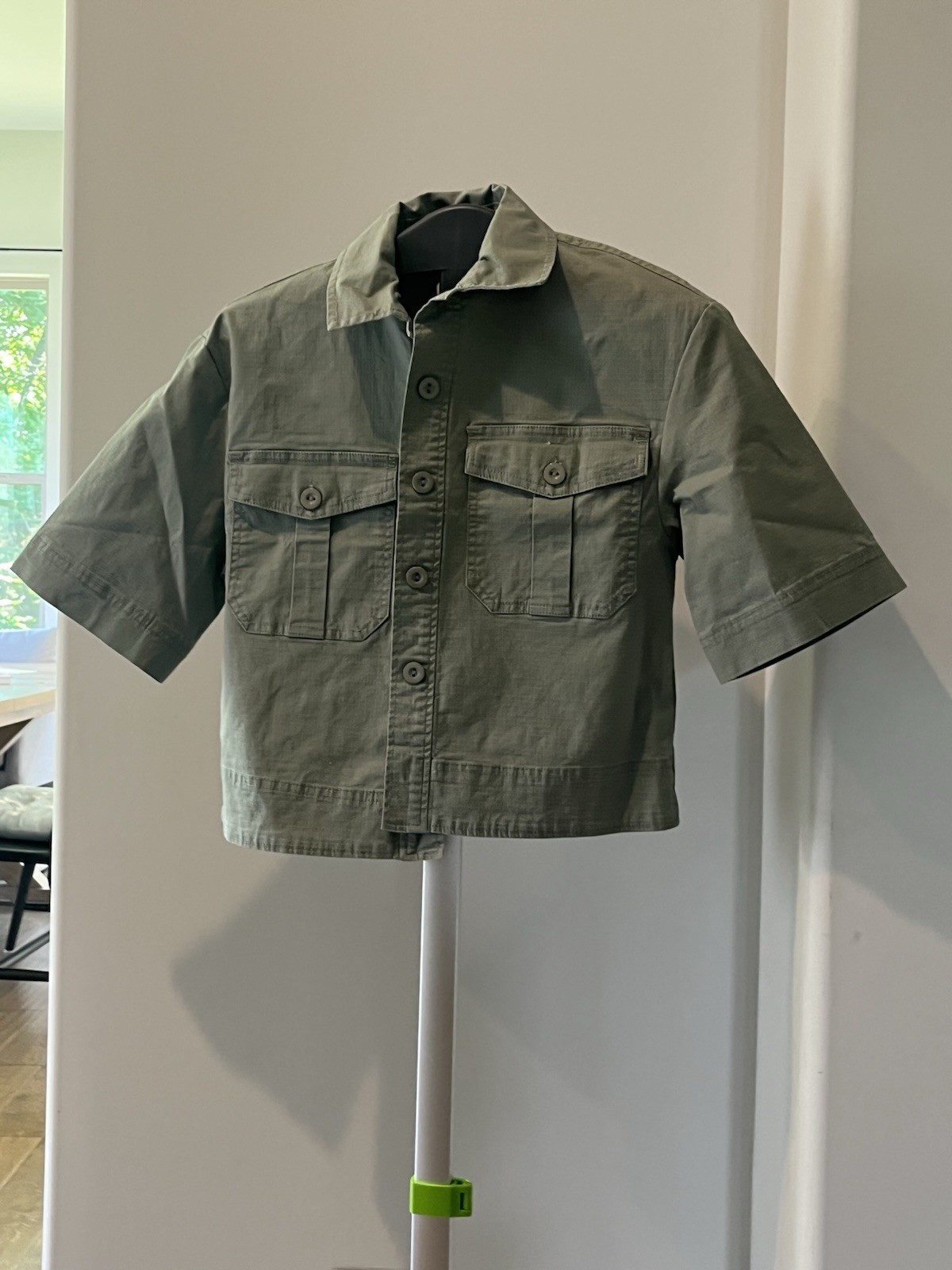 Habitual Short Sleeve Utility Jacket- M