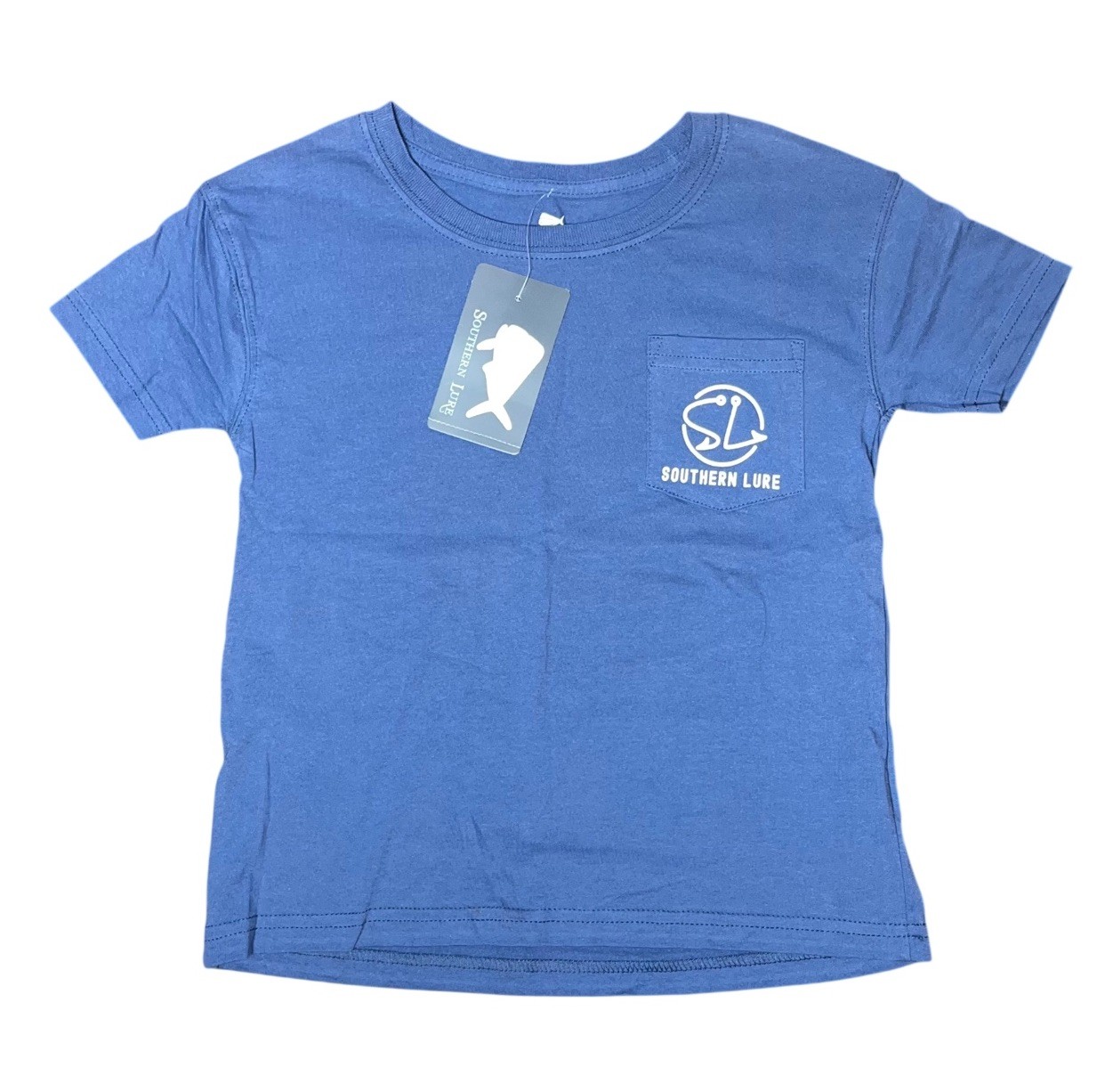Southern Lure Blue Truck Mountain Jeep Short Sleeve Tee Shirt NWT Small
