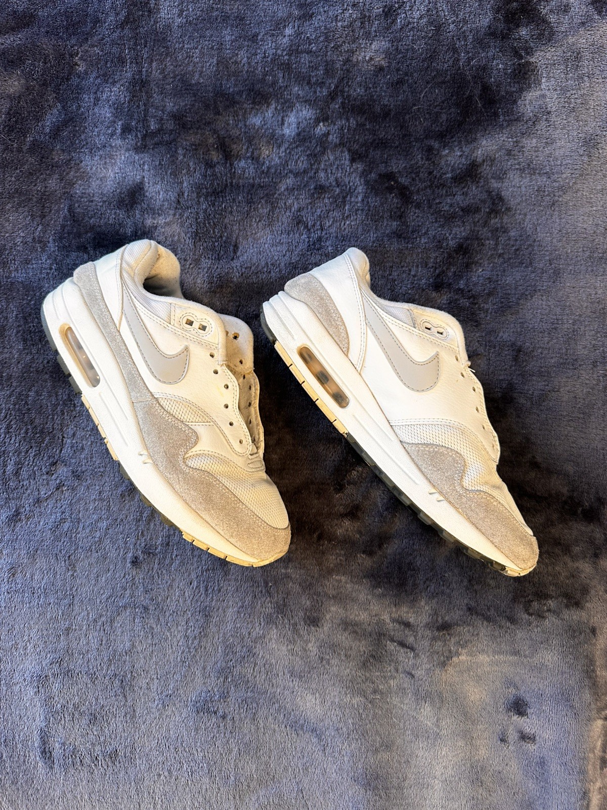 Nike Air Max 1 Low Pure Platinum White 2019 AH8145-110 M8/W9.5