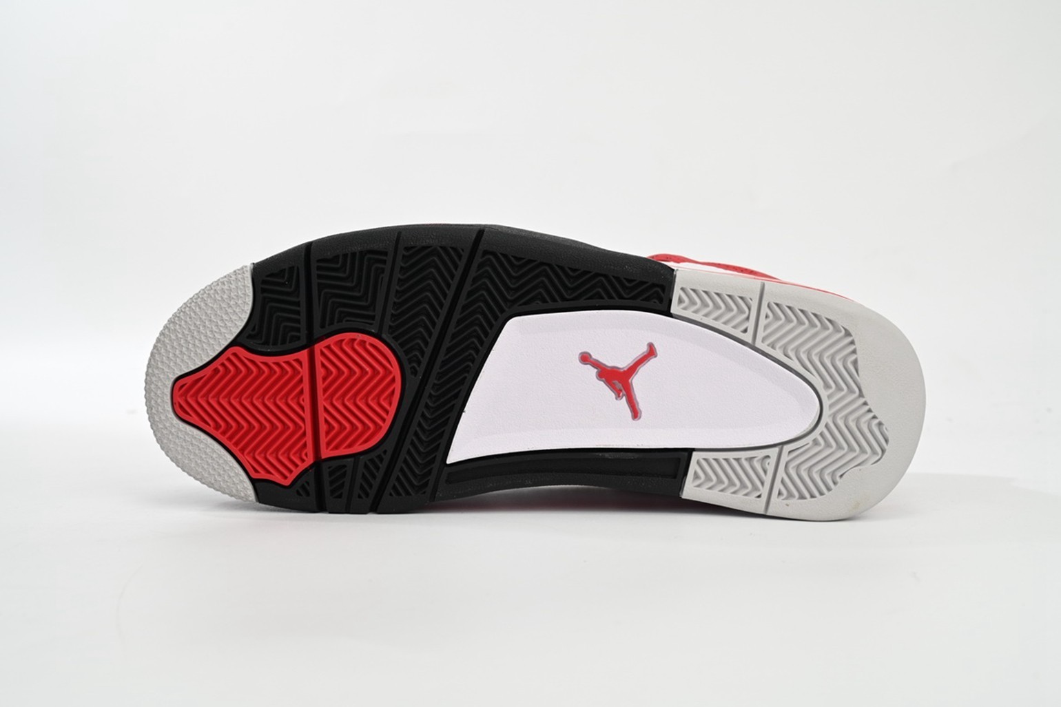 DS Retro Air Jordan 4 Retro ‘Red Cement’ White/Red/Black Men’s DH6927 161