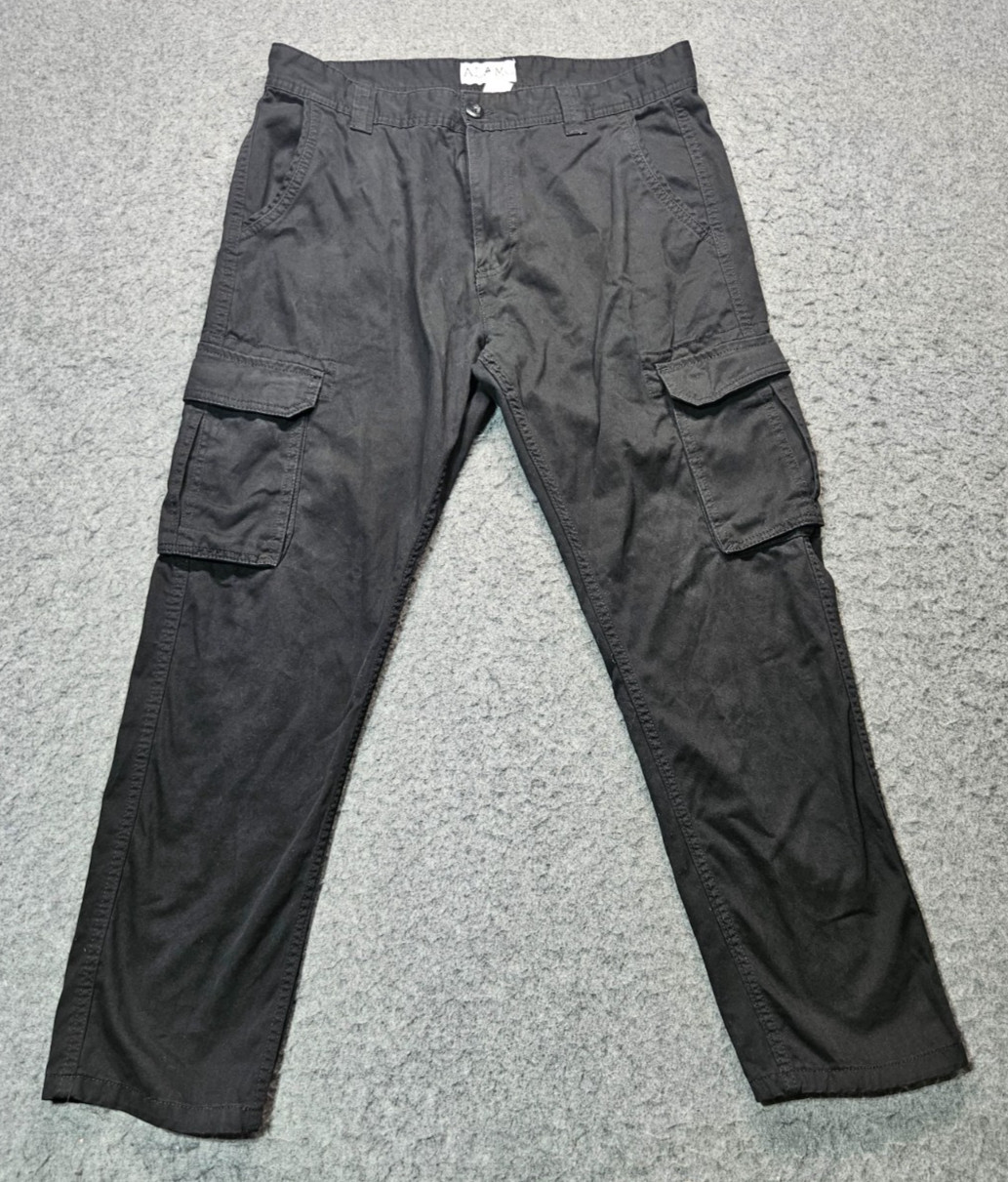 Alamo Apparel black cargo tactical 100% Cotton pants men size 34×30