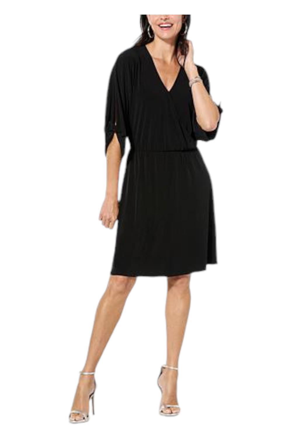 Colleen Lopez Knit Endless Summer Dress Black