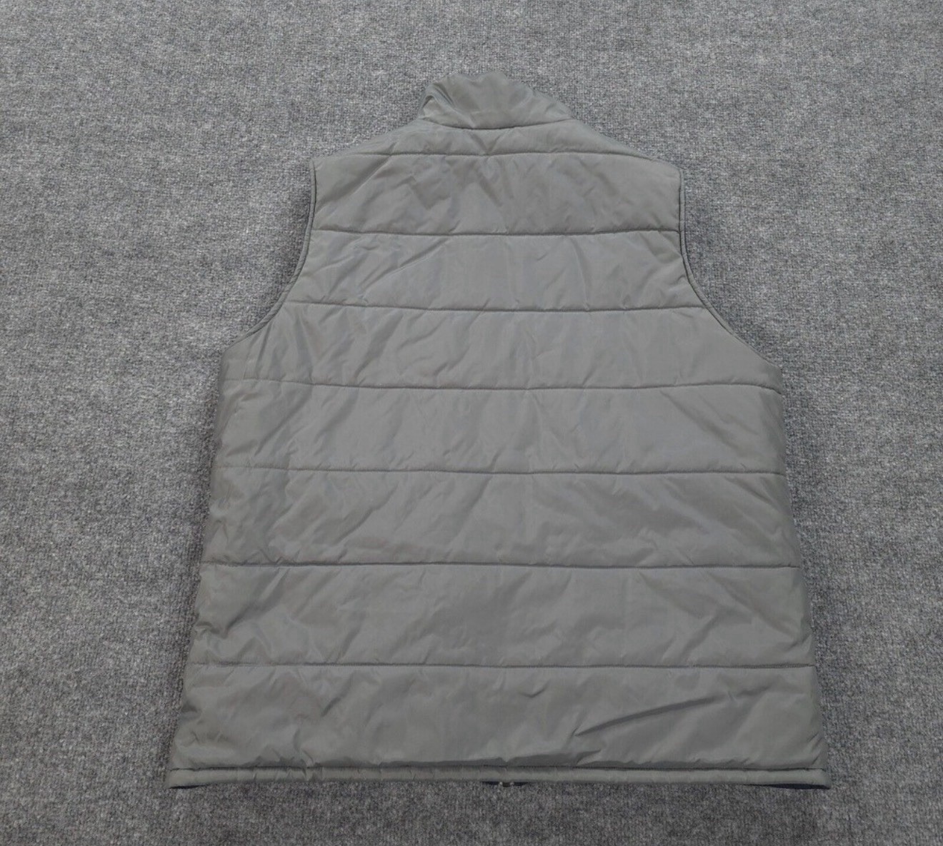 Ariat Men’s Reversible Puffer Vest Full Zip Stand-Up Collar Insulated XL Regular