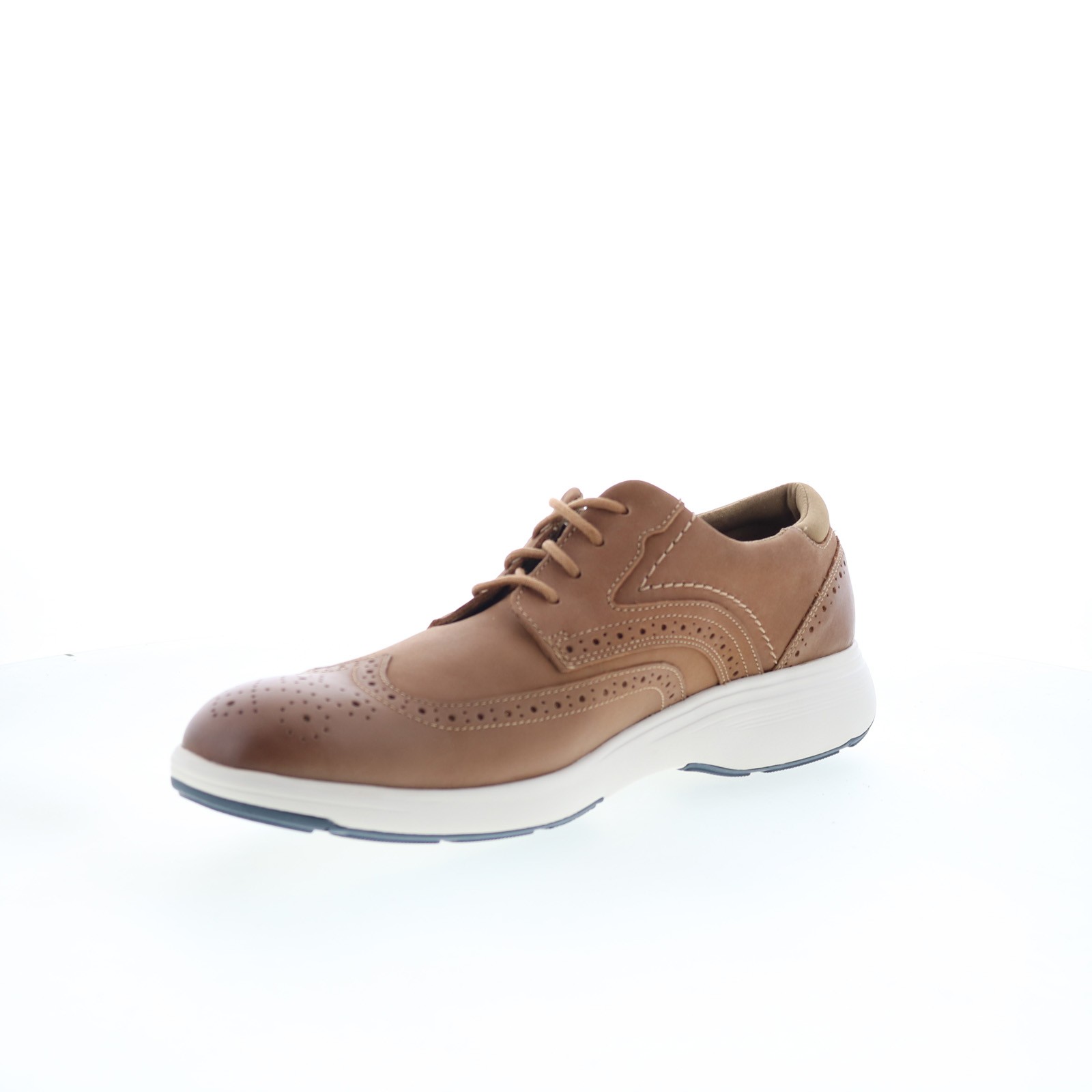 Rockport Noah Wingtip Mens Brown Oxfords & Lace Ups Wingtip & Brogue Shoes