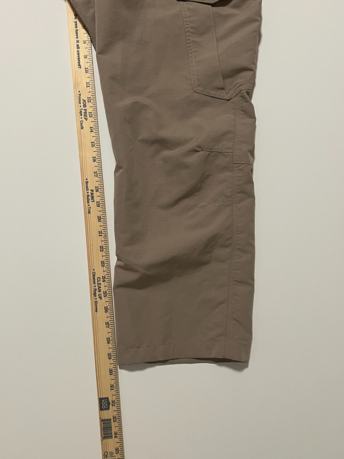 5.11 Tactical Cargo Pants Outoor Hiking Utility Gorpcore Beige Men’s size 36×30