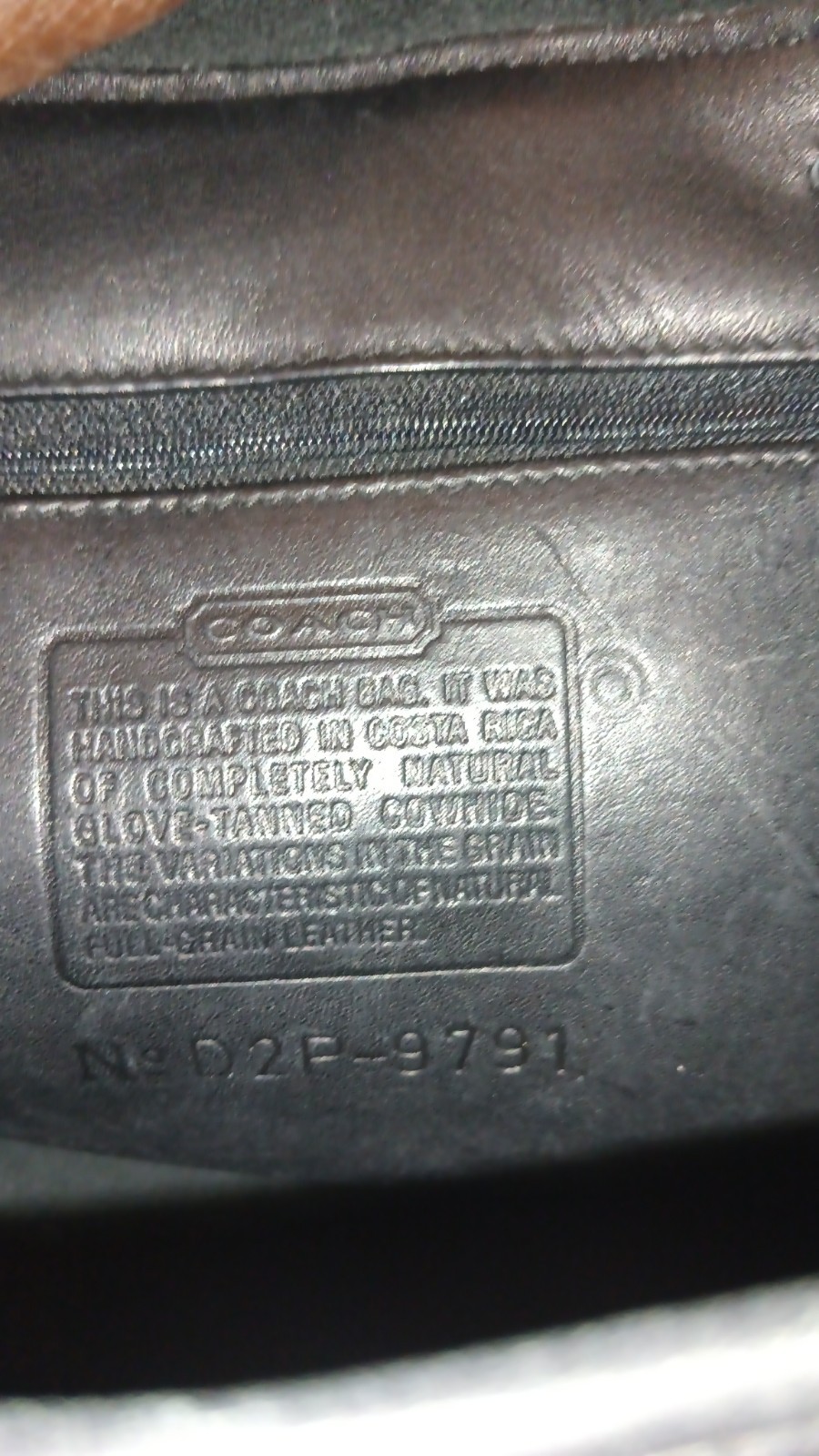 Coach Vintage, Minimalist, Large Day Pack Backpack D2P-9791 Nickel hardware