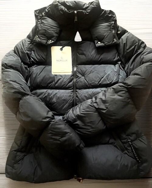 MONCLER Puffer Jacket Navy Size.1 -S DON GIUBBOTTO E20934696000 C0059. Authentic