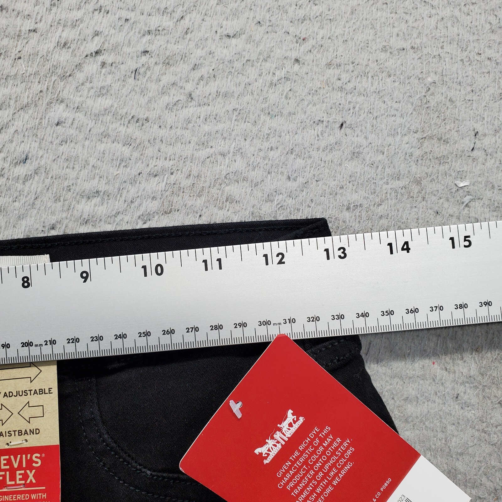 Levi’s Jegging Jeans Youth Size 14 Black Flex Stretch Comfort Waistband Pull On