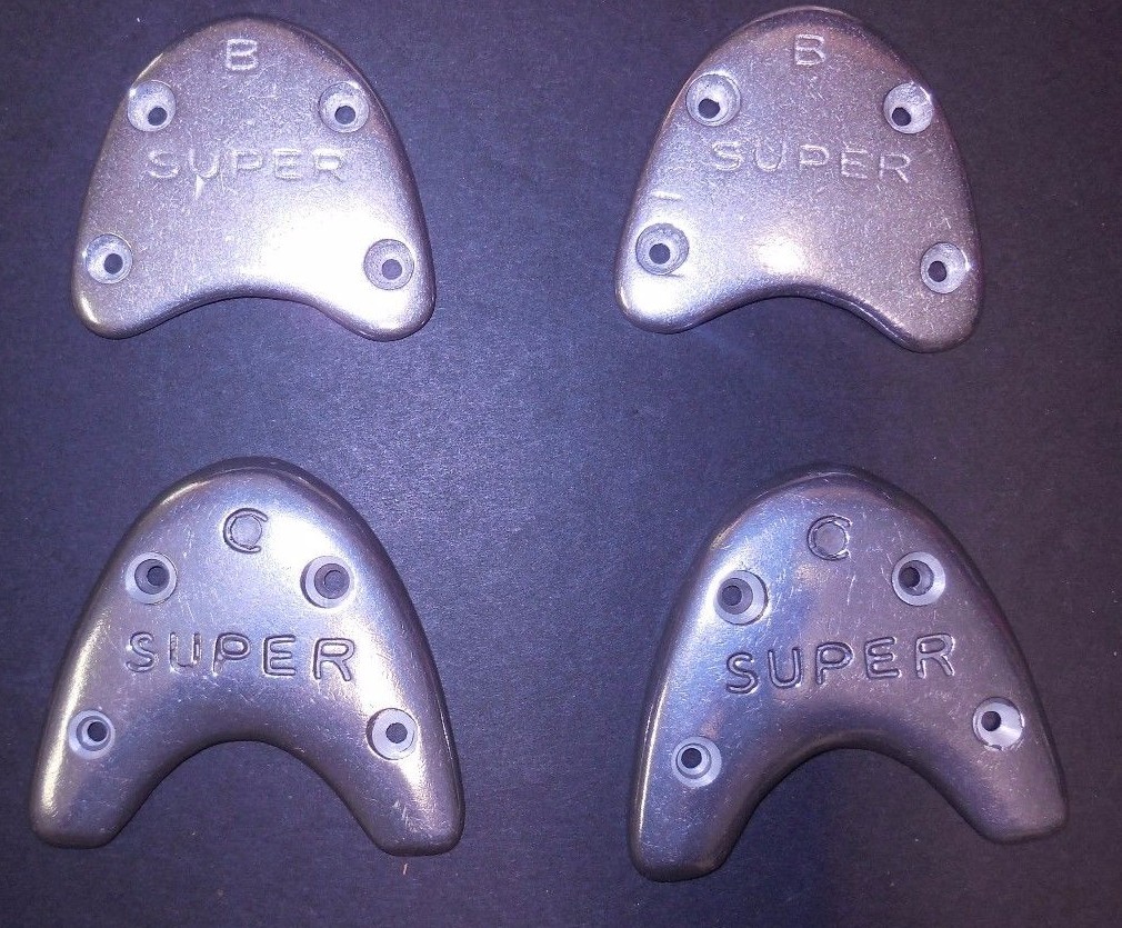 New E.B. Smith Toe Taps EB Smith SUPER aluminum alloy 6 sizes Tap Dance Taps