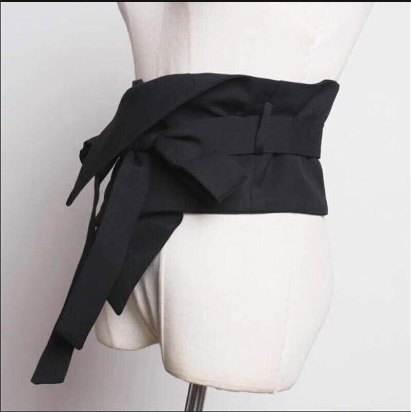 Japanese Obi Belt Simple elastic waistband women’s wide retro waistband fashion
