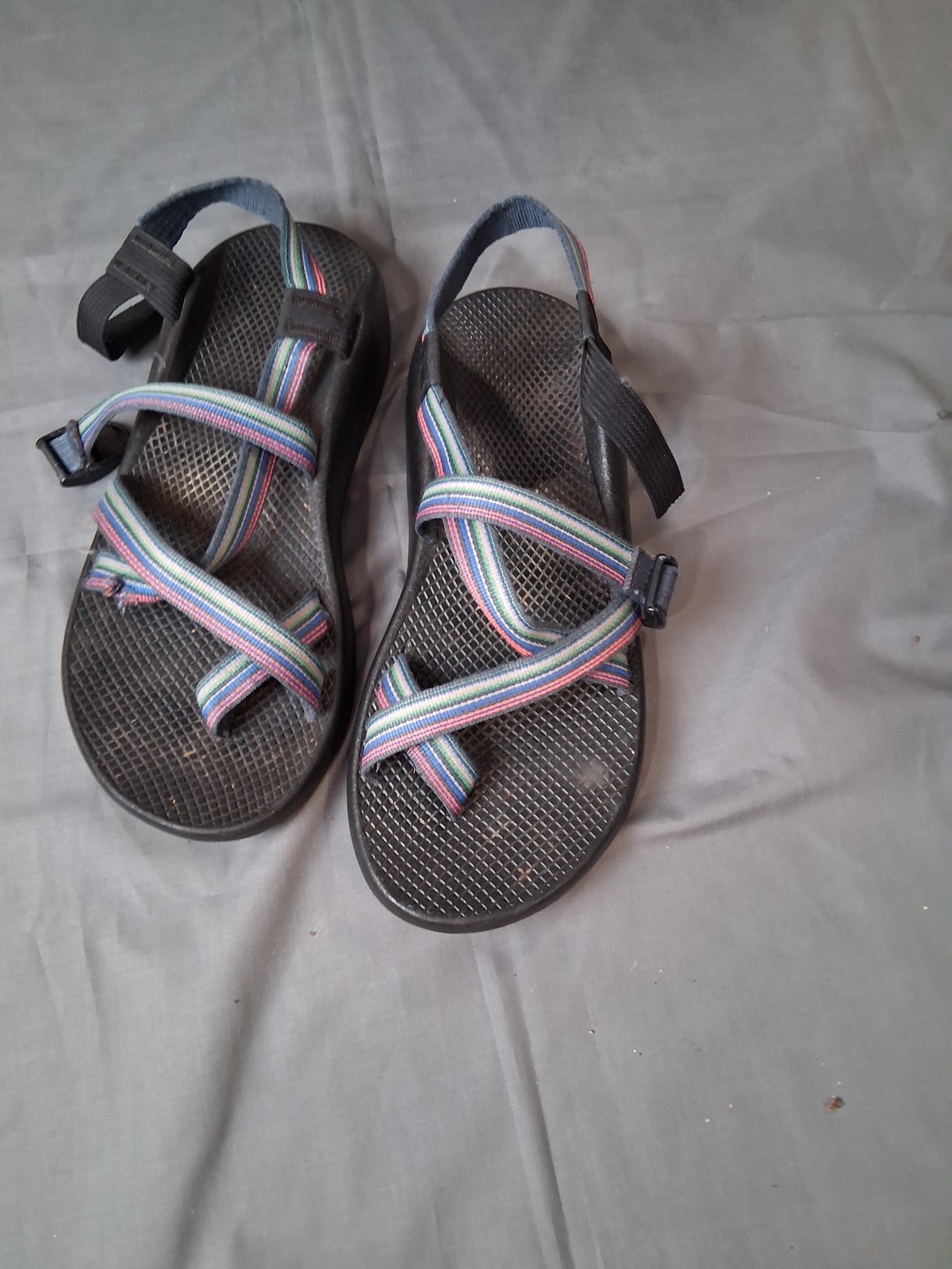 Chaco Men’s Size 11 Z/1 Classic Sport Sandals Multicolor Straps Vibram Sole