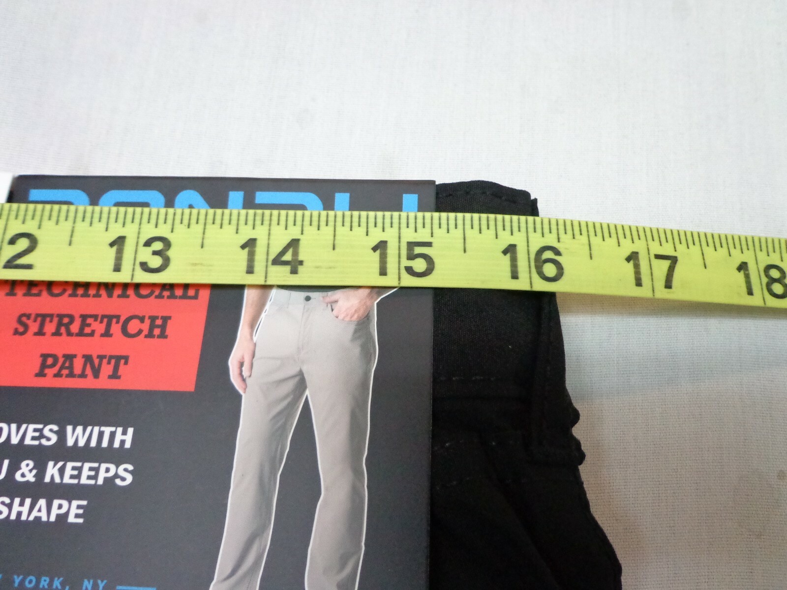 DENALI Black Technical Stretch Pants NWT 32/30 MSRP $54
