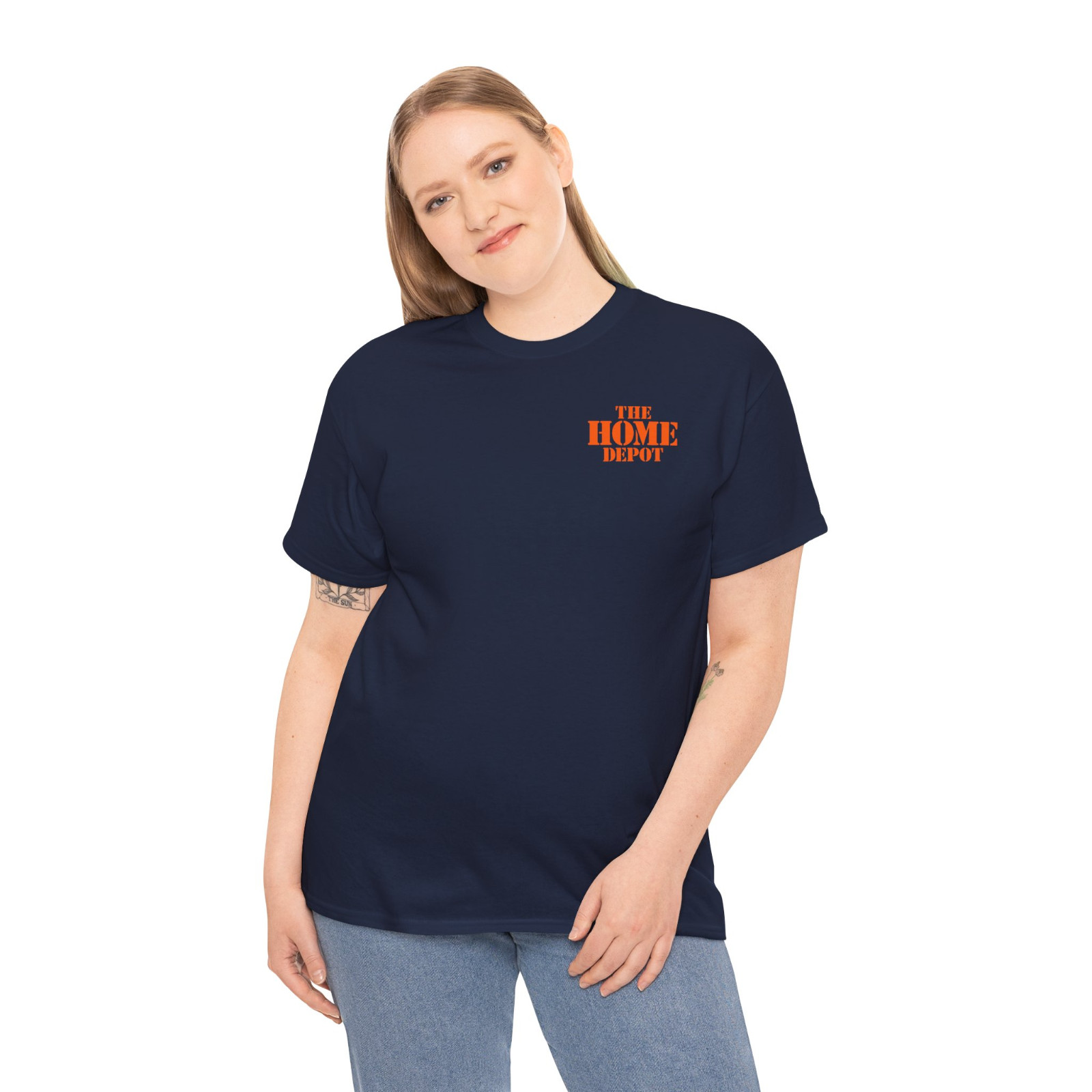 New The Home Depot Store Logo Men’s T-Shirt American Twoside Tee Shirt