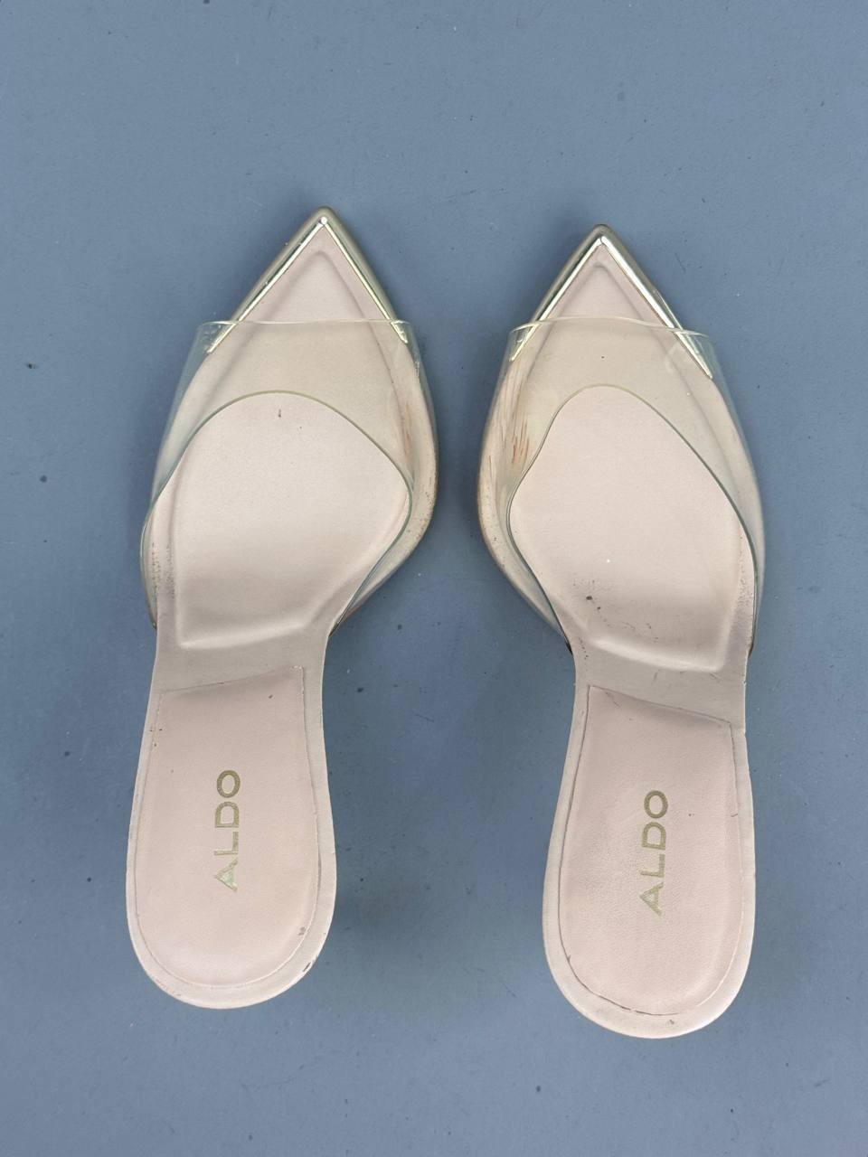 ALDO Annabrilden Bone Women’s Heeled Mules Beige Size 9