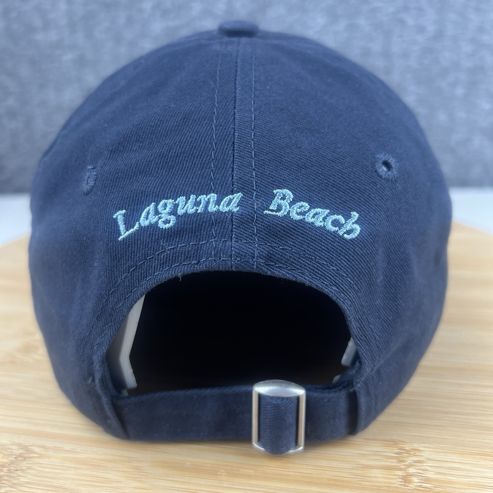 Montage Laguna Beach CA Hat Cap Strapback Blue Embroidered Script Logo