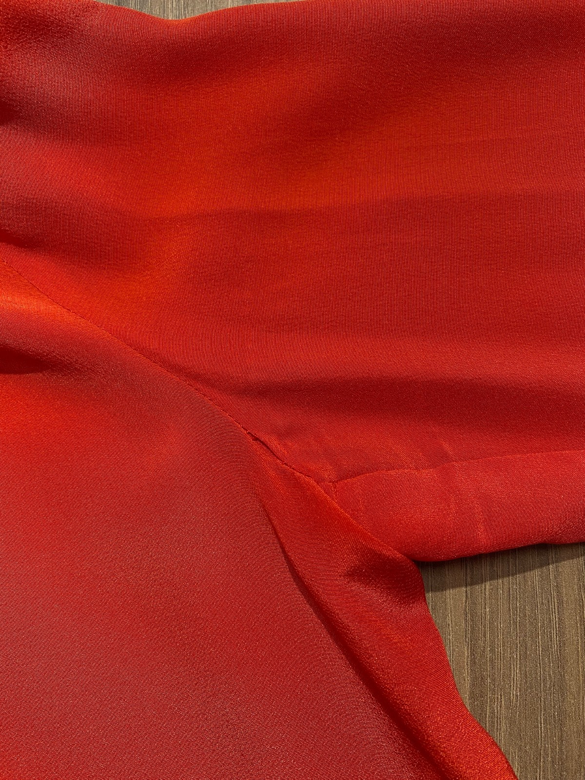 Rare vintage Miu Miu Red Silk Dress Size 40