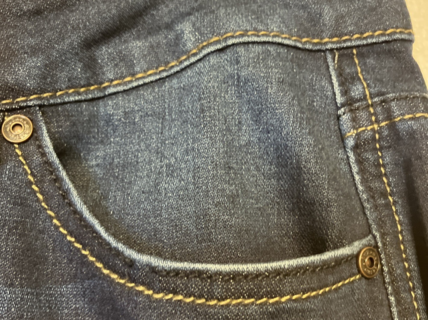 Suzanne Betro Jeans Womens 10 Bootcut Dark Stonewash Embroidered Pocket, New