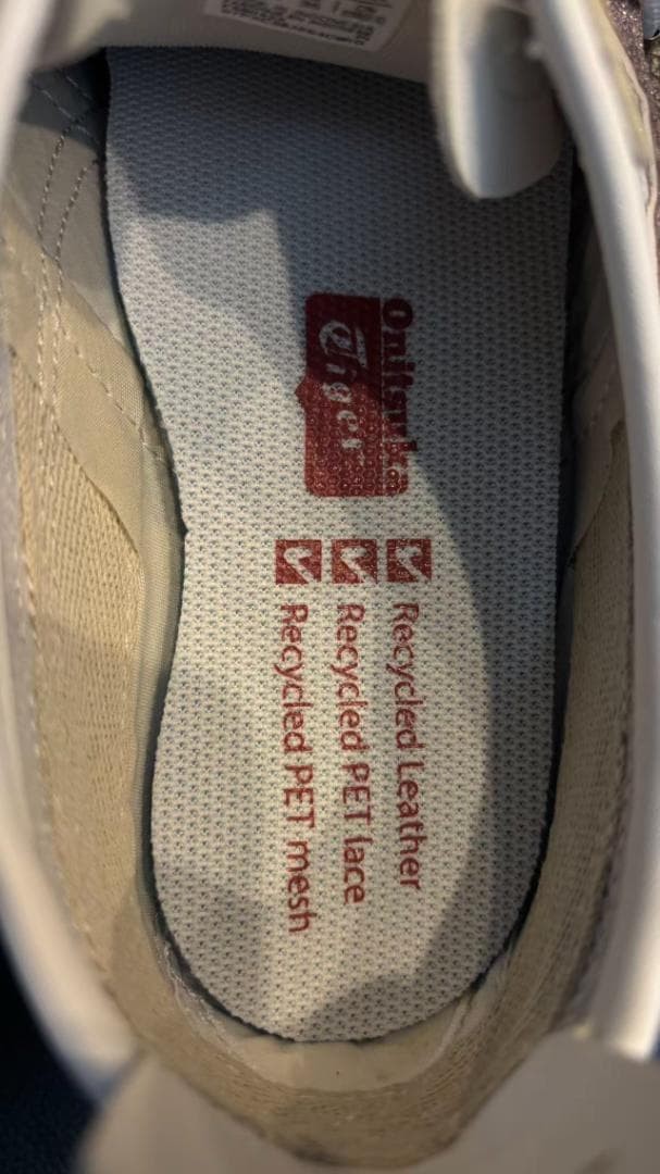 Onitsuka Tiger Mexico 66 White Rose Gold Unused Men 5.0 US