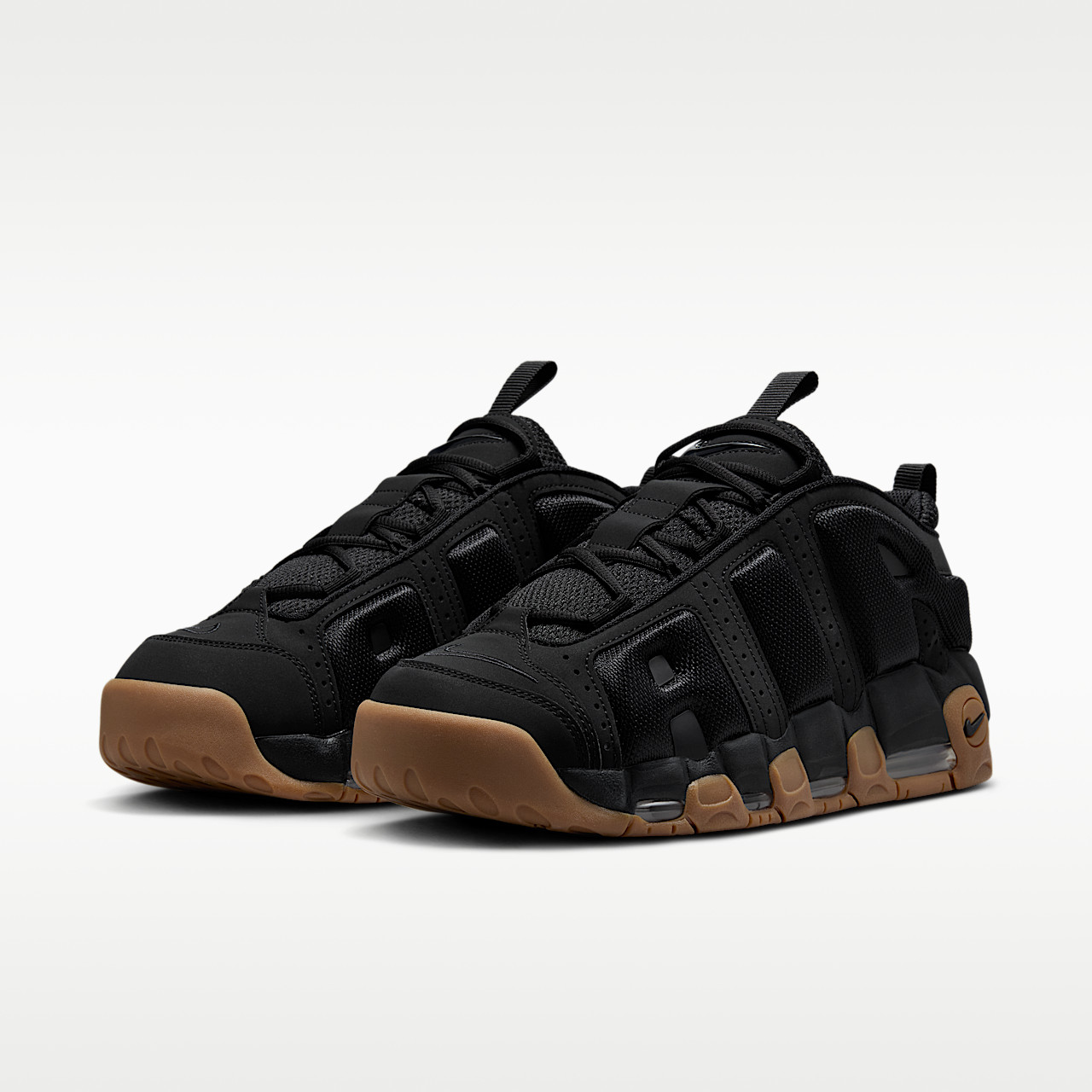 Nike Sneakers Air More Uptempo Low Black Gum FZ3055-003