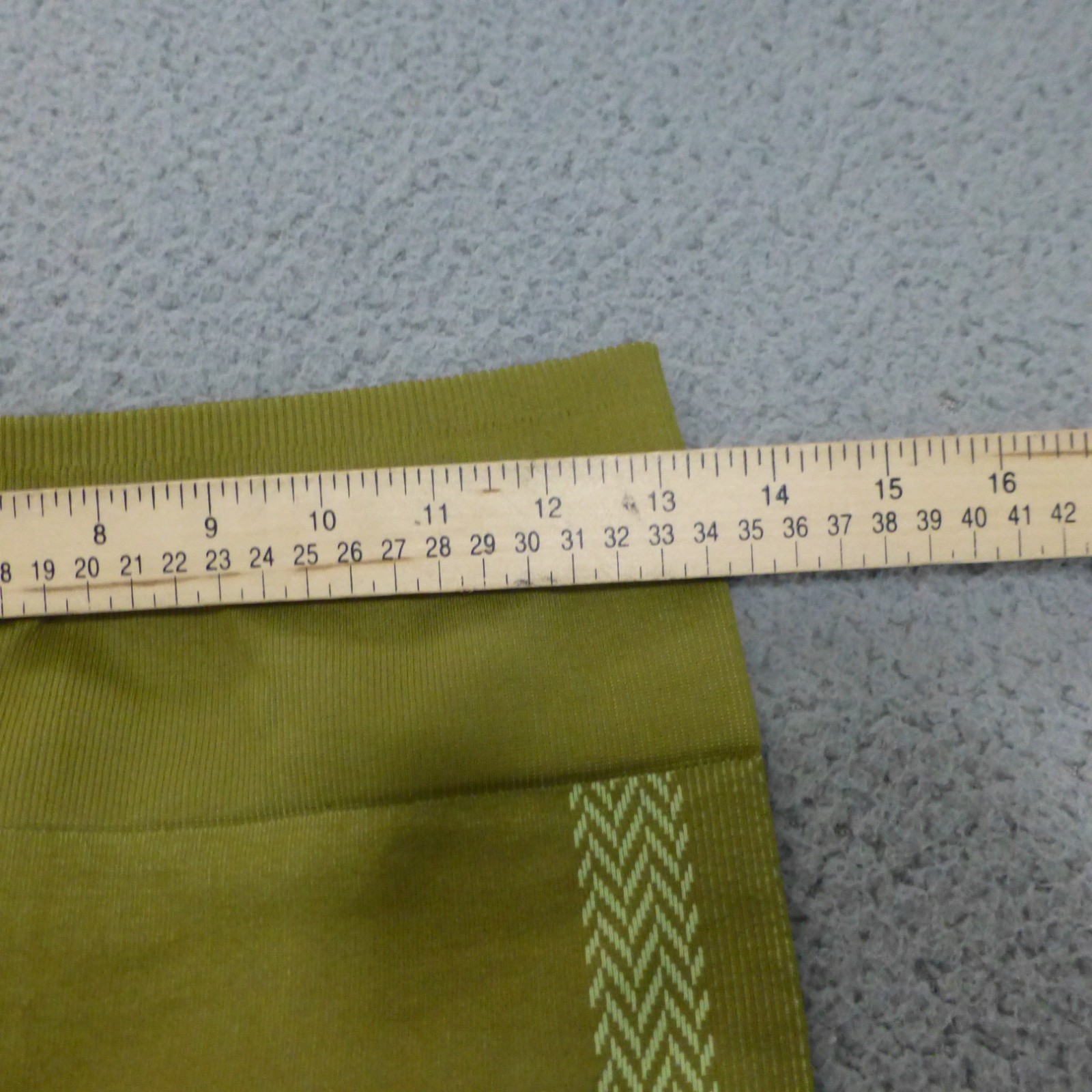 Fabletics Leggings Womens Medium Full Length Green Pull On Compression