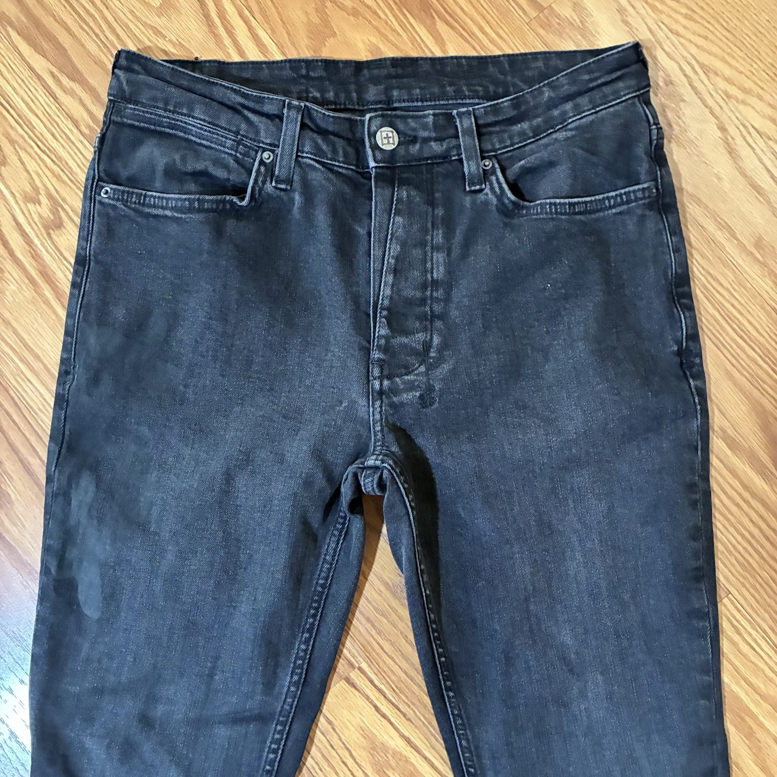 Ksubi mens denim jeans Van Winkle Lock Up Black 32 X 31