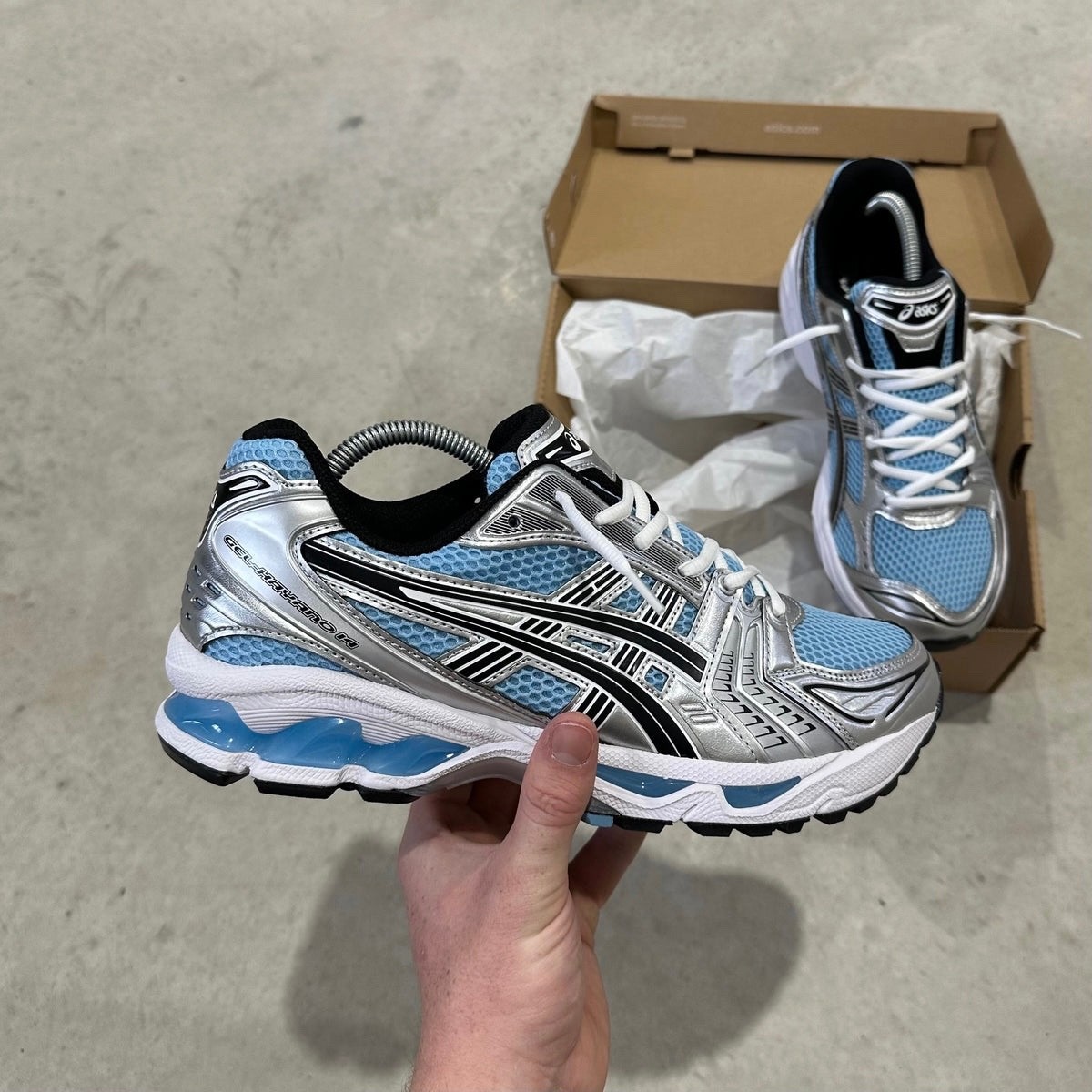 Asics Gel Kayano 14 Artic Sky Pure Silver