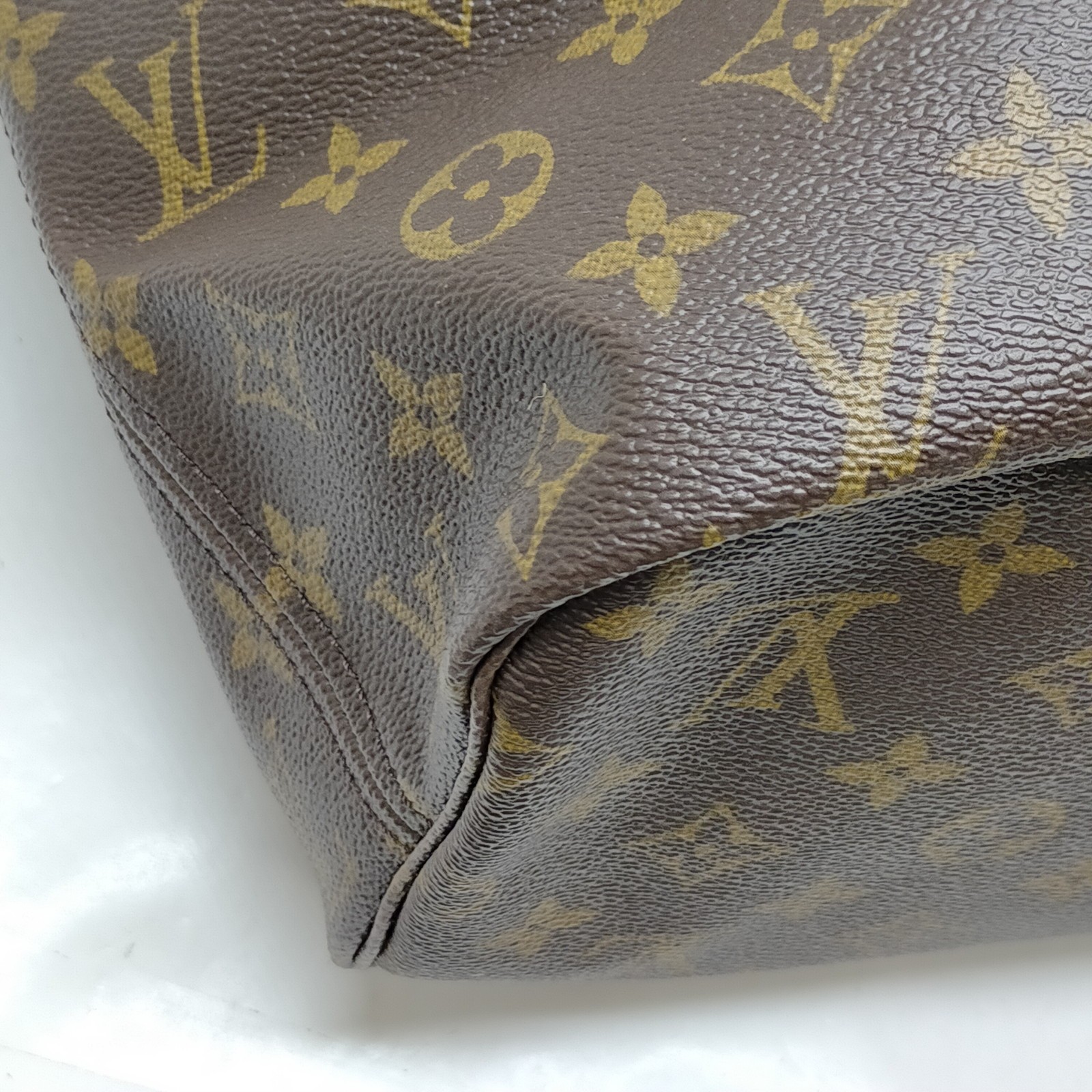 Louis Vuitton LV Tote Bag Neverfull MM Brown Monogram 3279896