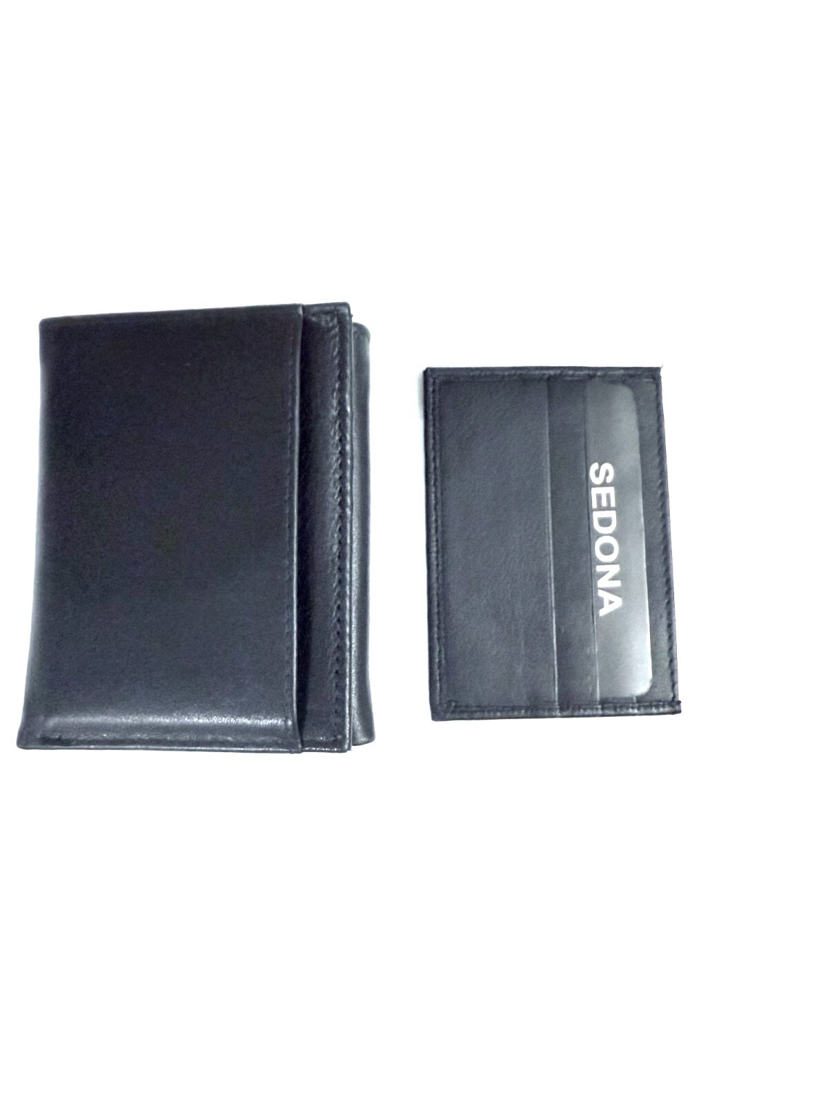 SEDONA® RFID TRIFOLD WALLET WITH 8 CARD SLOTS, PULLOUT ID CASE, ZIPPER