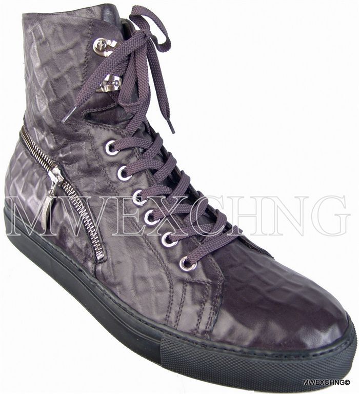 New Authentic $945 Cesare Paciotti US 8.5 Ankle Boots Italian Designer Shoes
