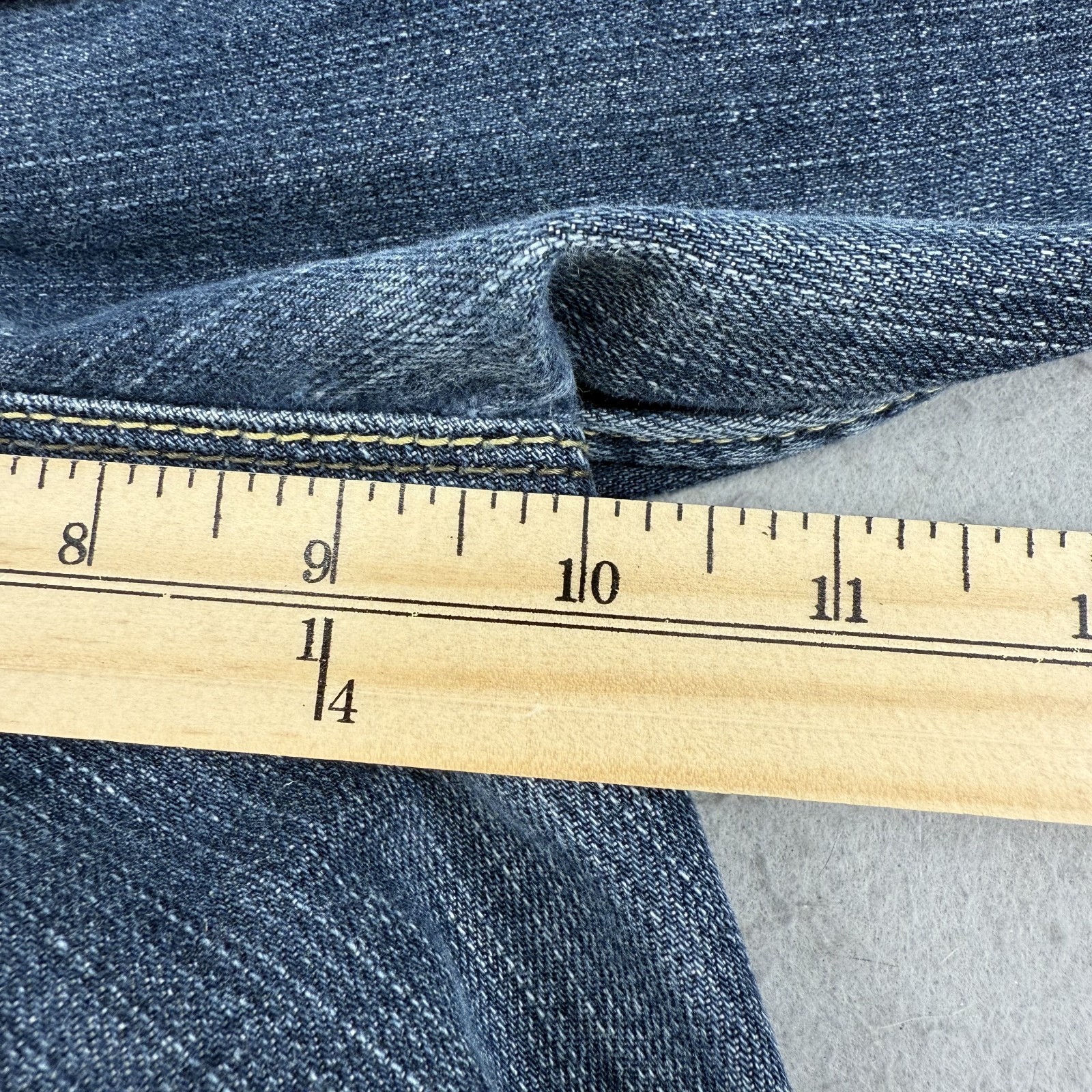 Vintage 2010 Levi’s 511 Skinny Jeans 30×30 Zipper Back Pocket Rare