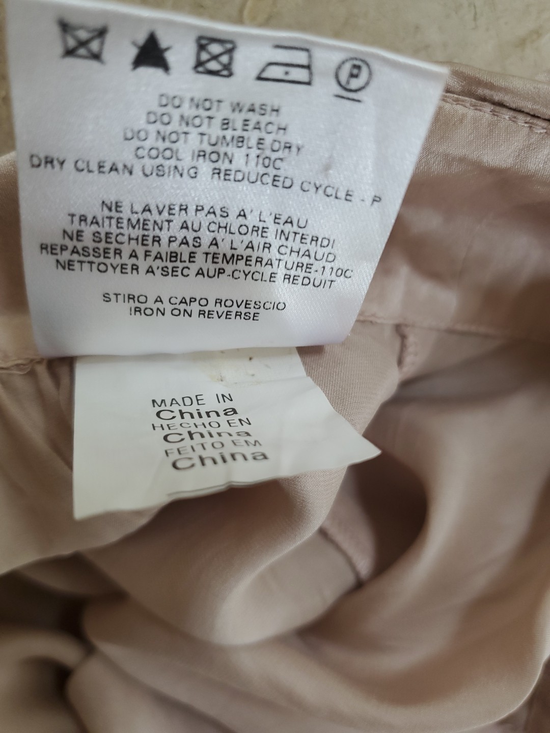 SEE by CHLOE SILK Shorts US Sz 6 Dusty Pink
