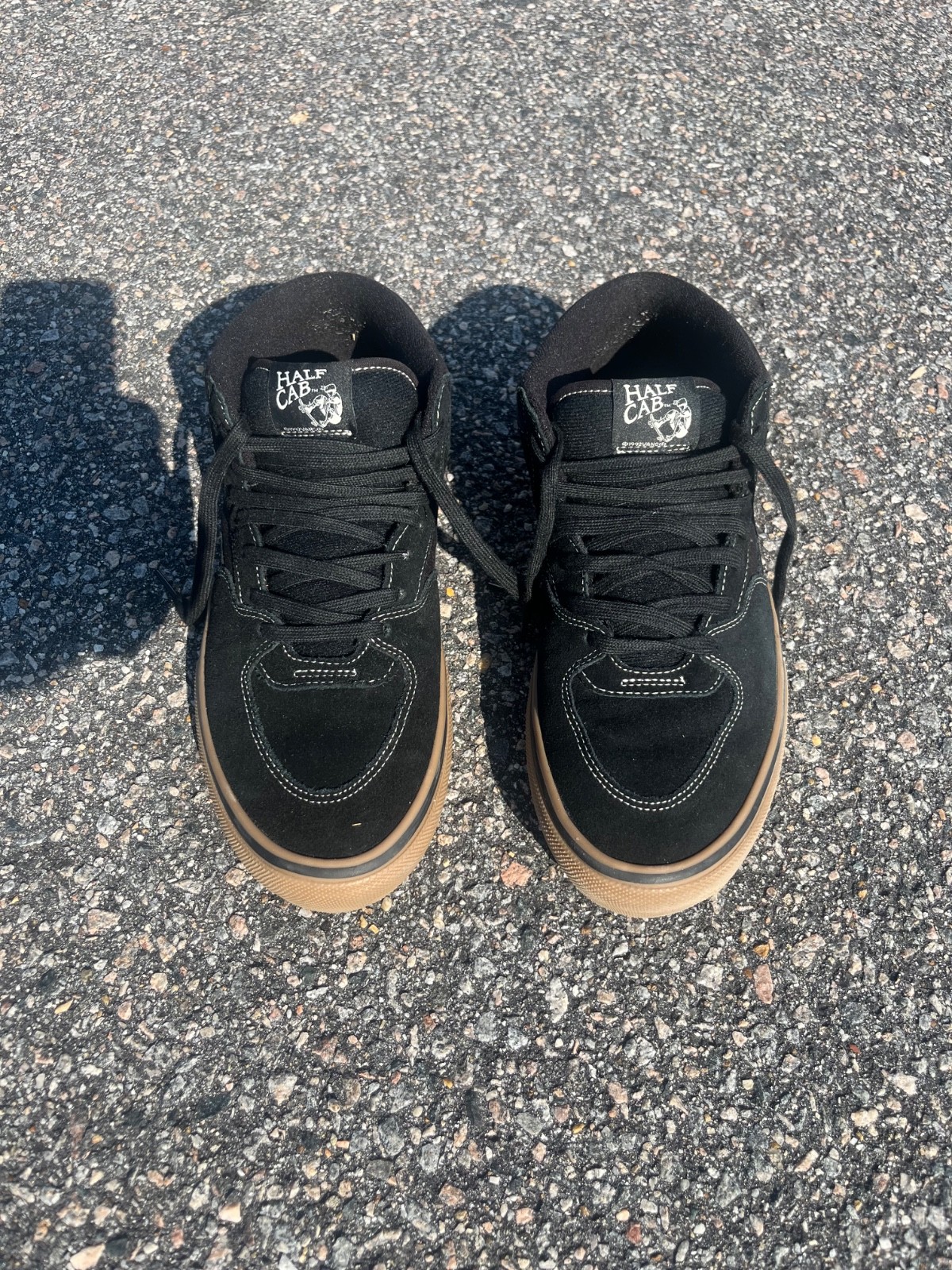 VANS Half Cab Black/Gum Size 12