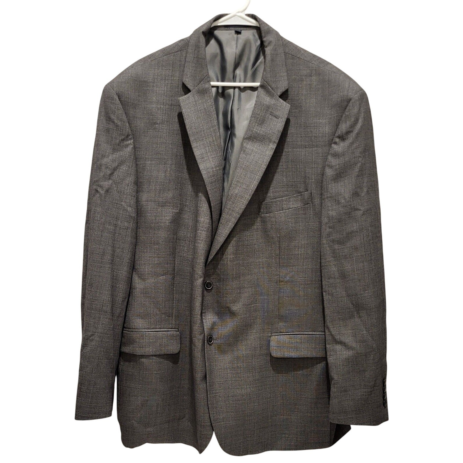 Jos A Bank Tailored Fit Heather Gray Mens Suit Coat M *See Item Description*