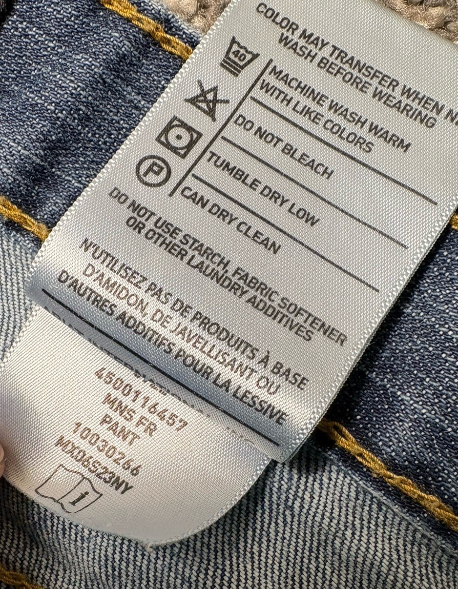 Ariat M4 FR Jean Mens 40×30 Blue Low Rise Boot Cut CAT2 FR Flame Resistant