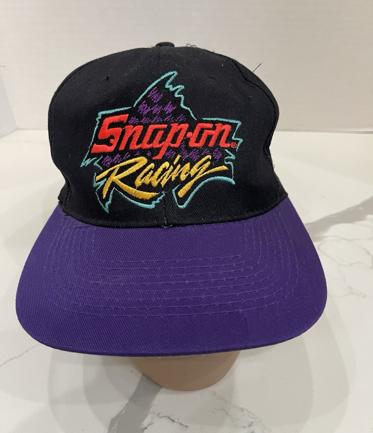 SNAP-ON Headwear Men’s Racing Snapback Hat Cap