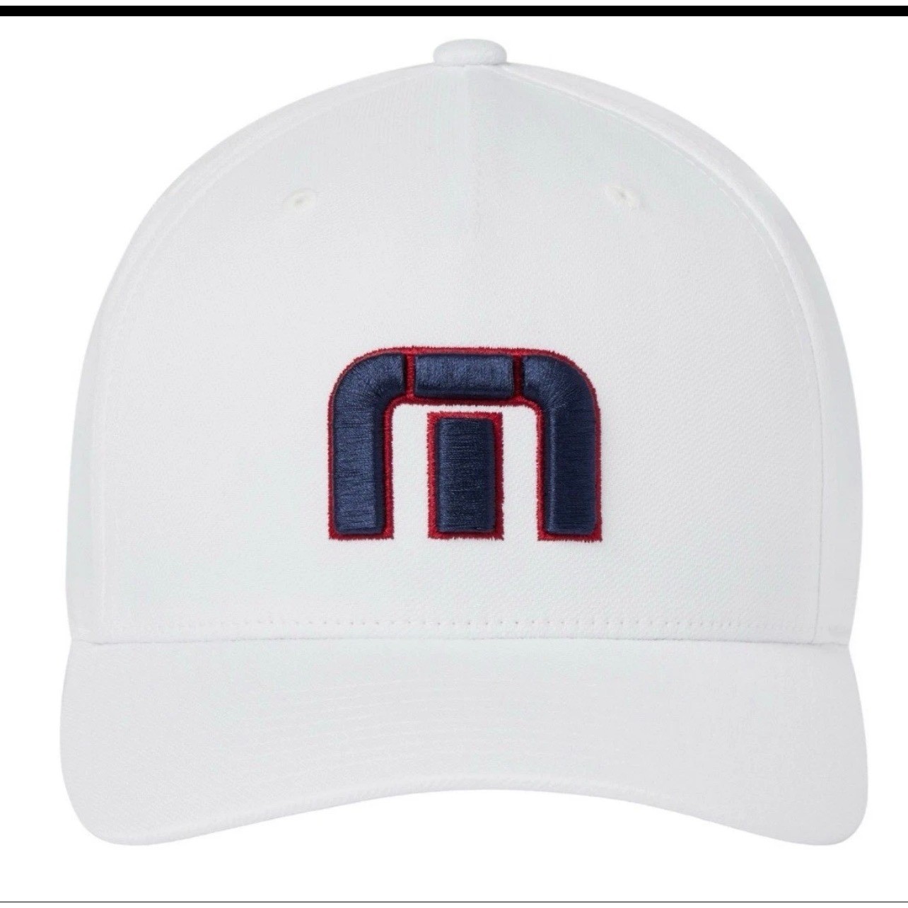 Travis Matthew Golf White Adjustable Snapback Trucker Hat Cap VIRGINIA State