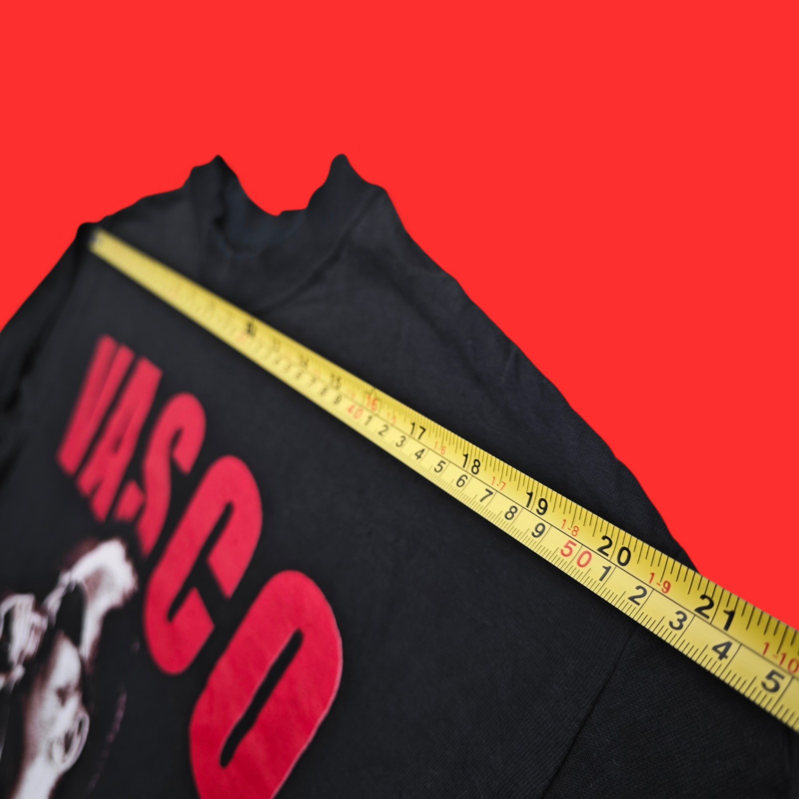 Vasco Rossi 1999 Rewind Tour 90s Vintage Single Stitch LS T Shirt Size L