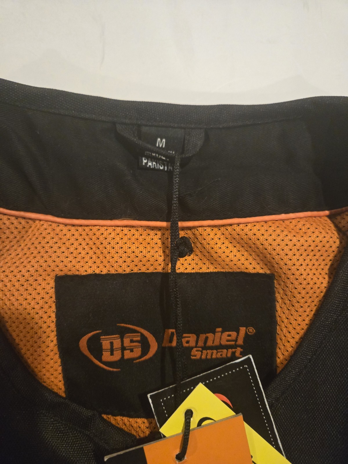 Daniel Smart Textile Black Bulletproof Style Motorcycle Club Biker Swat Vest