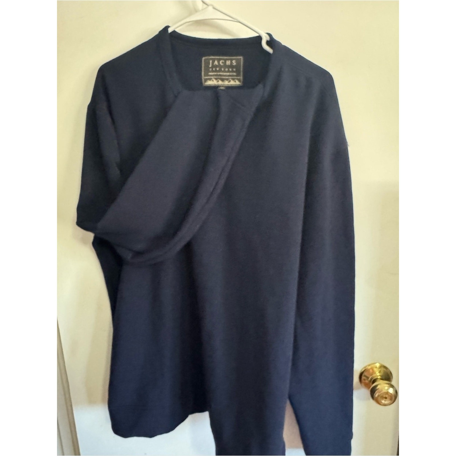 Jachs Navy Blue Pullover Sweatshirt