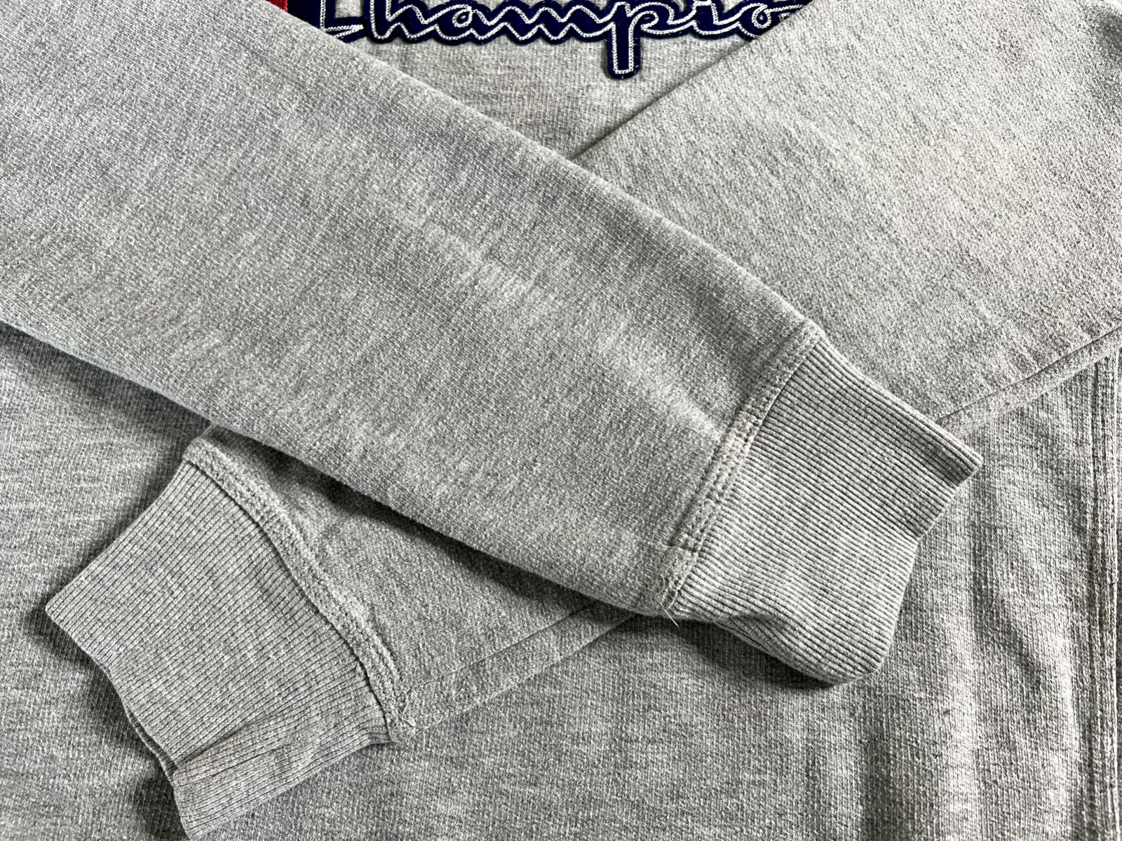 Vintage Champion Reverse Weave Spell Out Logo Crewneck Sweatshirt Sz S