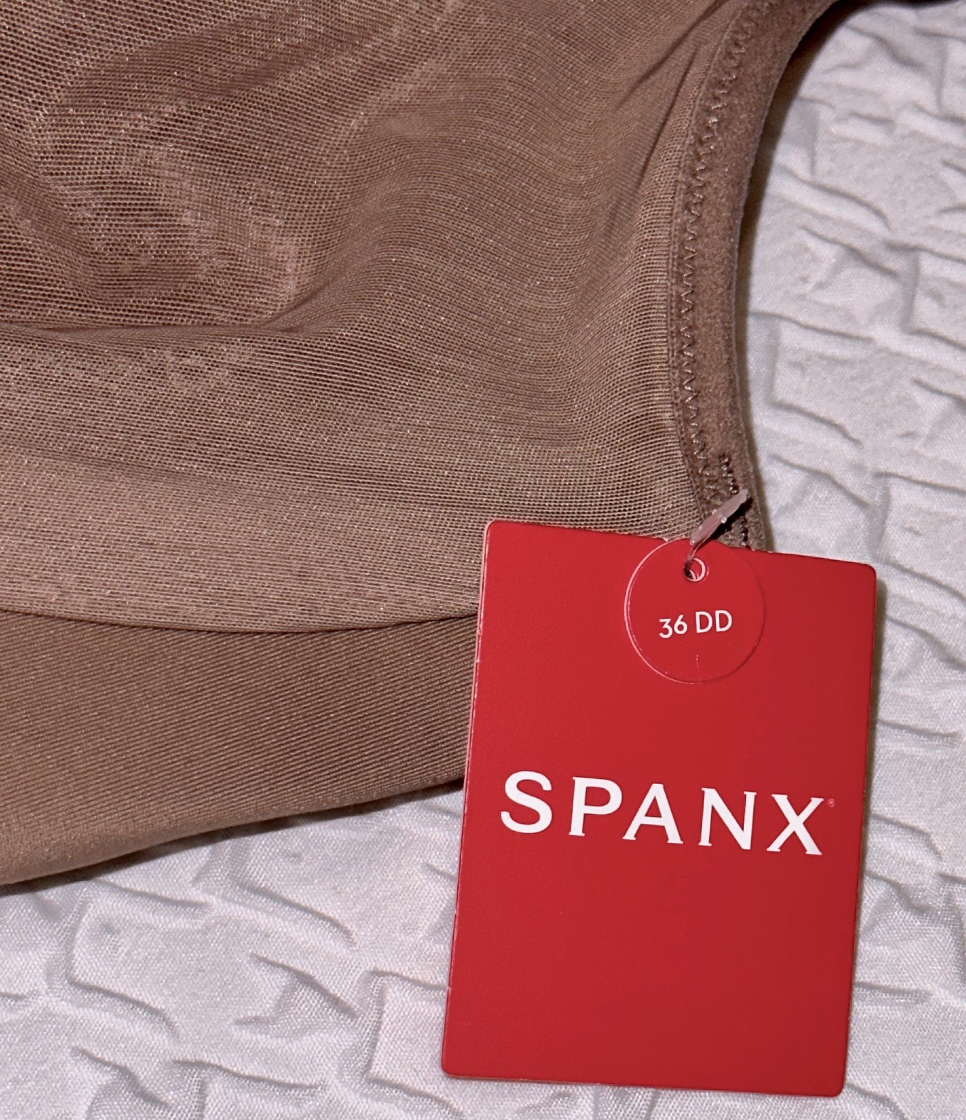SPANX Illusion Lace Cafe Au Lait Rose Minimizer Underwire Bra 32G 34G 36DD 38DD
