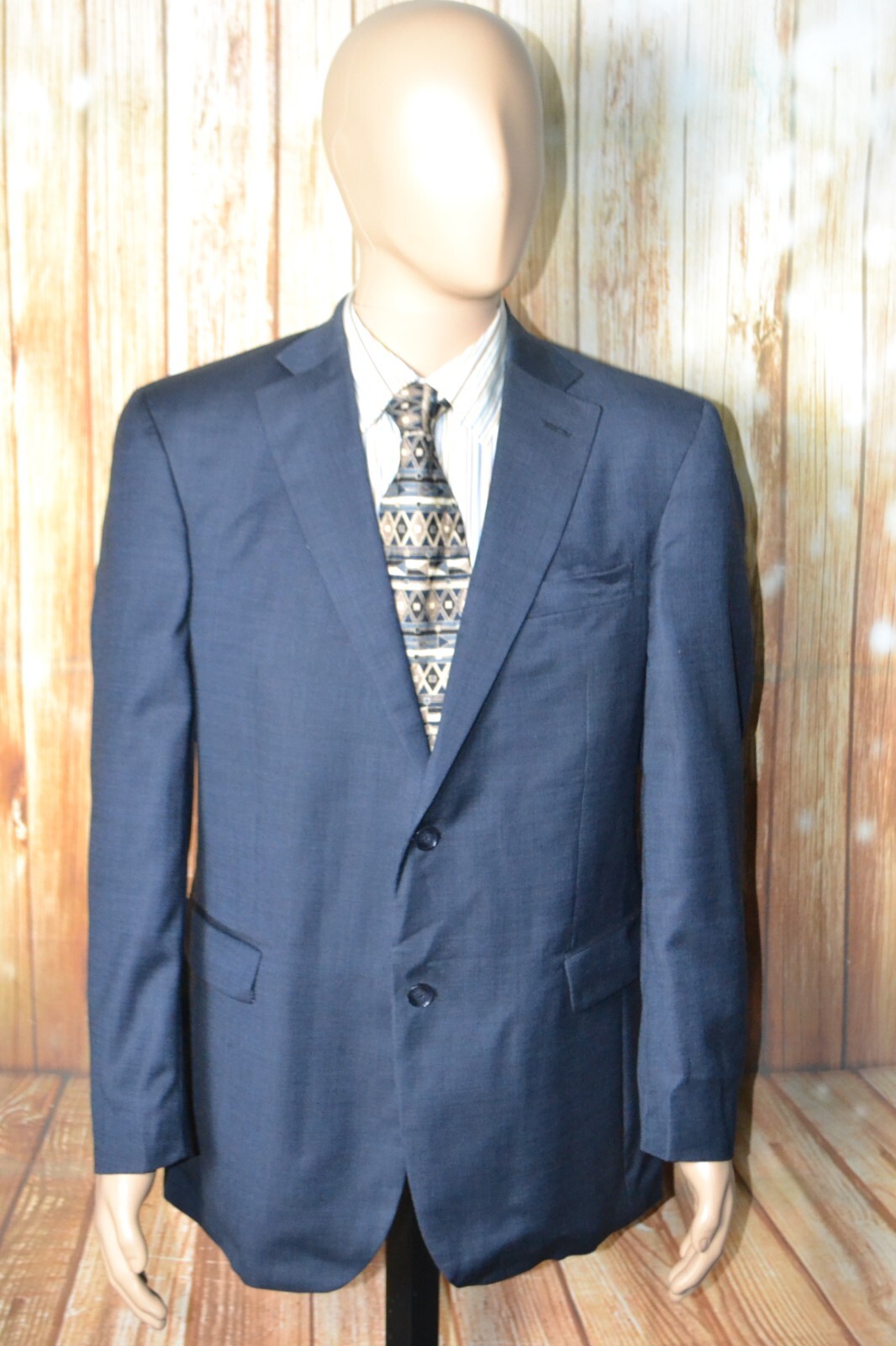 Austin Reed Signature Men’s Cashmere Blend 2 Front Button Suit Sz 42R Wst 36×30