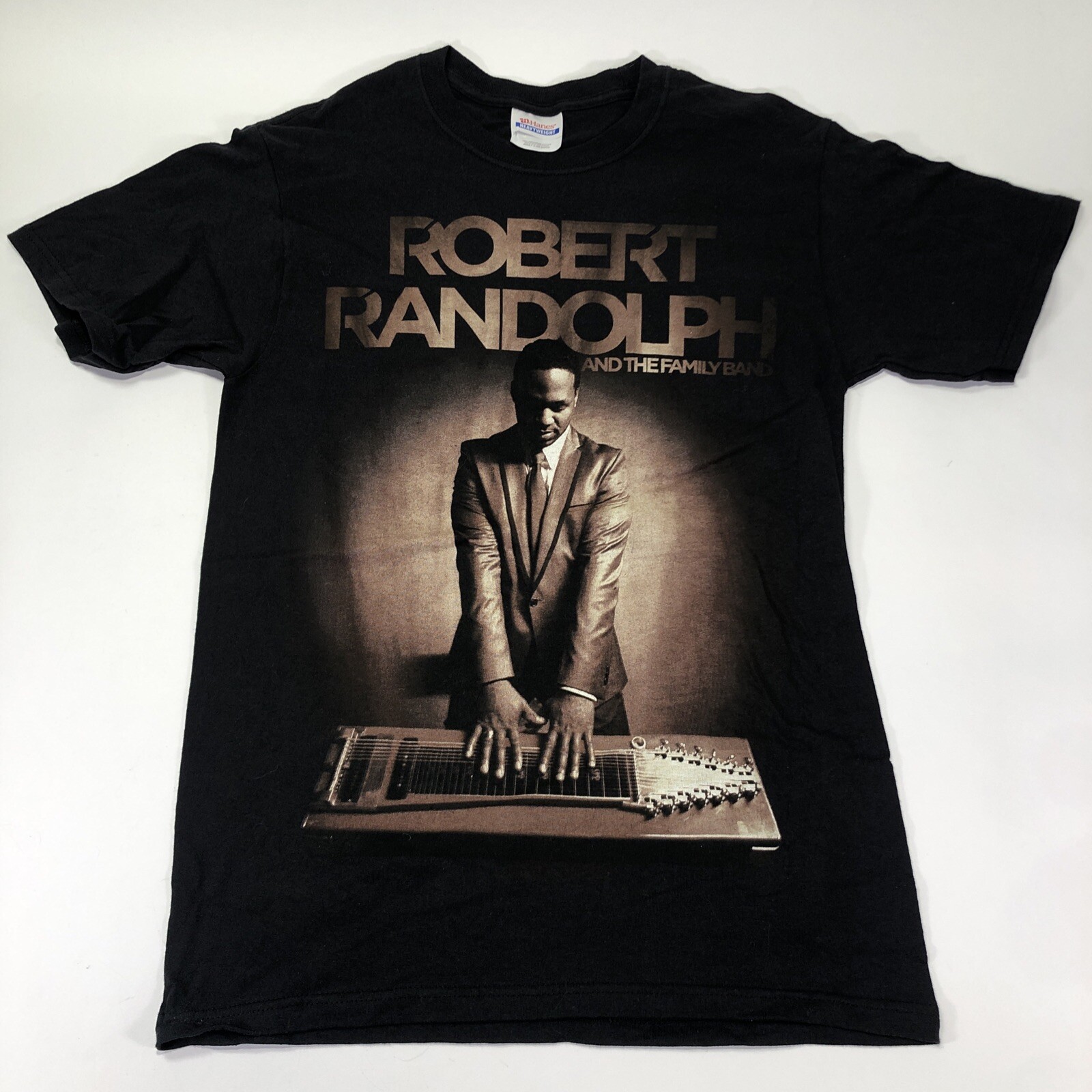 Robert Randolph & The Family Band Photo Logo size S Small Black Shirt Tour Merch