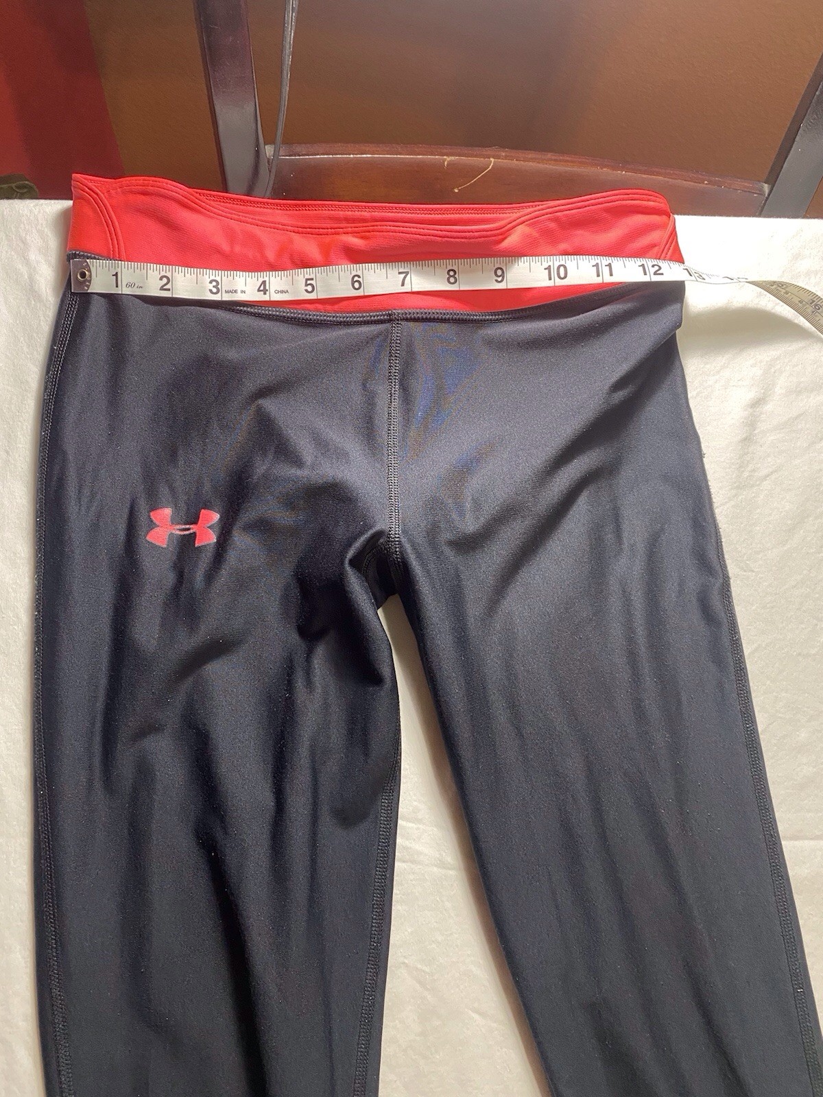 UMBRO LADIES BLACK-PURPLE YOGA PANTS SIZE MEDIUM