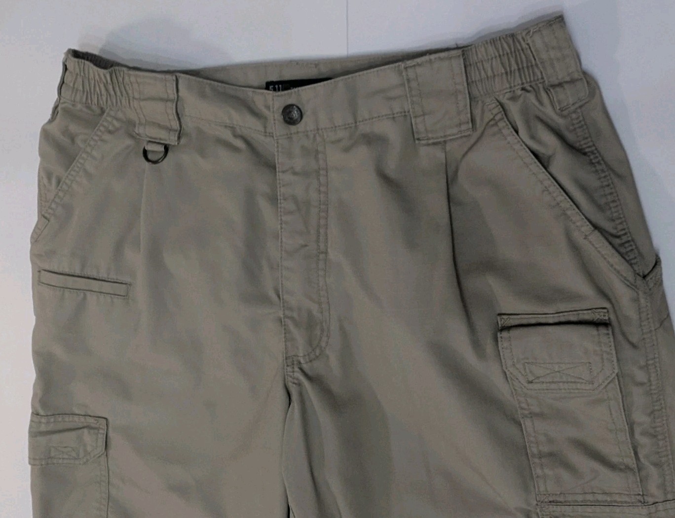 5.11 Tactical Taclite Pro Ripstop Cargo Pants Khaki 36×34 Stretch Waist Pristine
