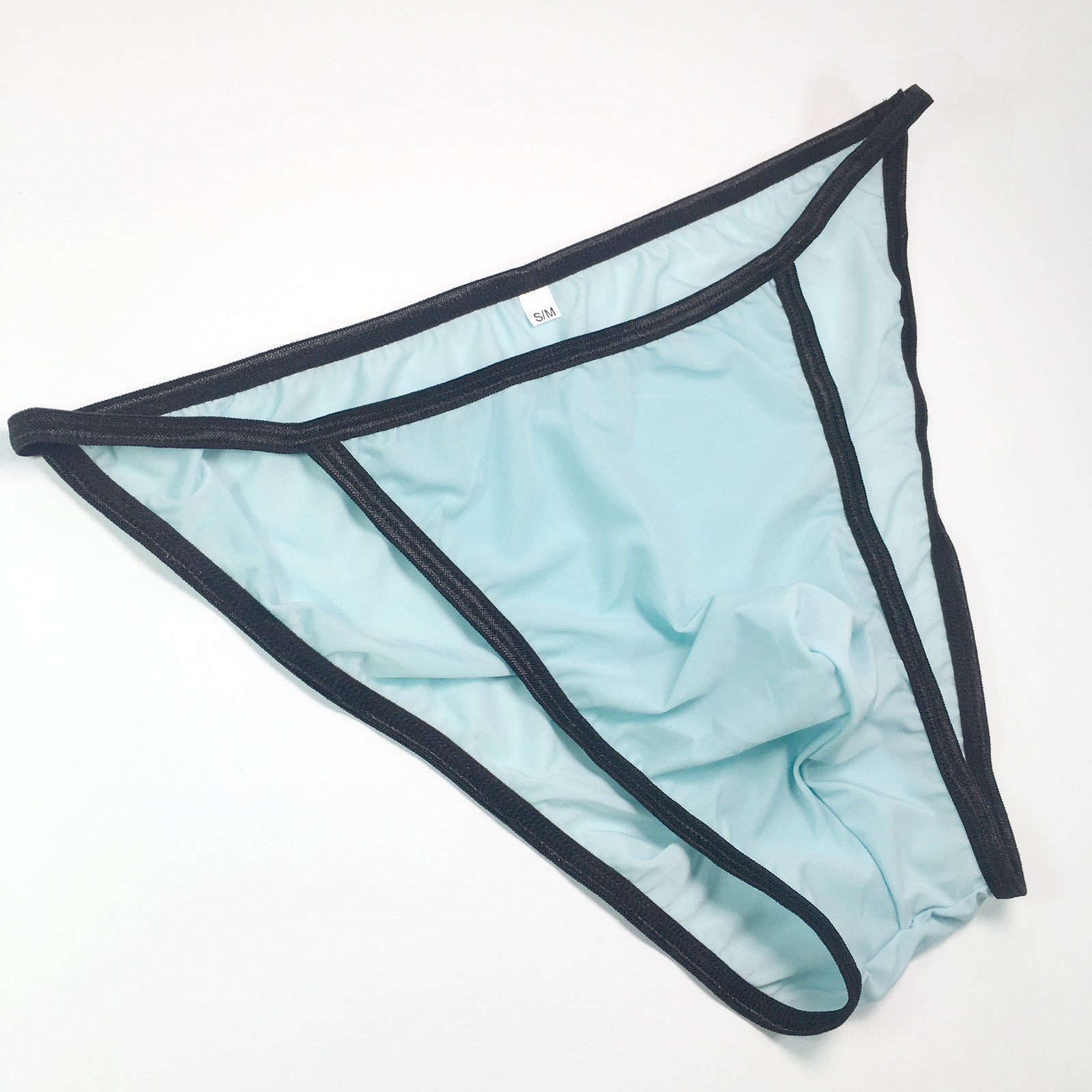 G3422 K342 Men’s String Bikini Contoured Pouch Silky Soft