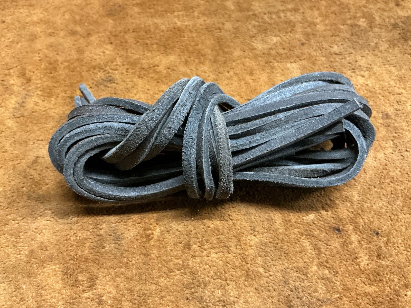 2 New Pair of 40 inches Long Leather Boot Laces