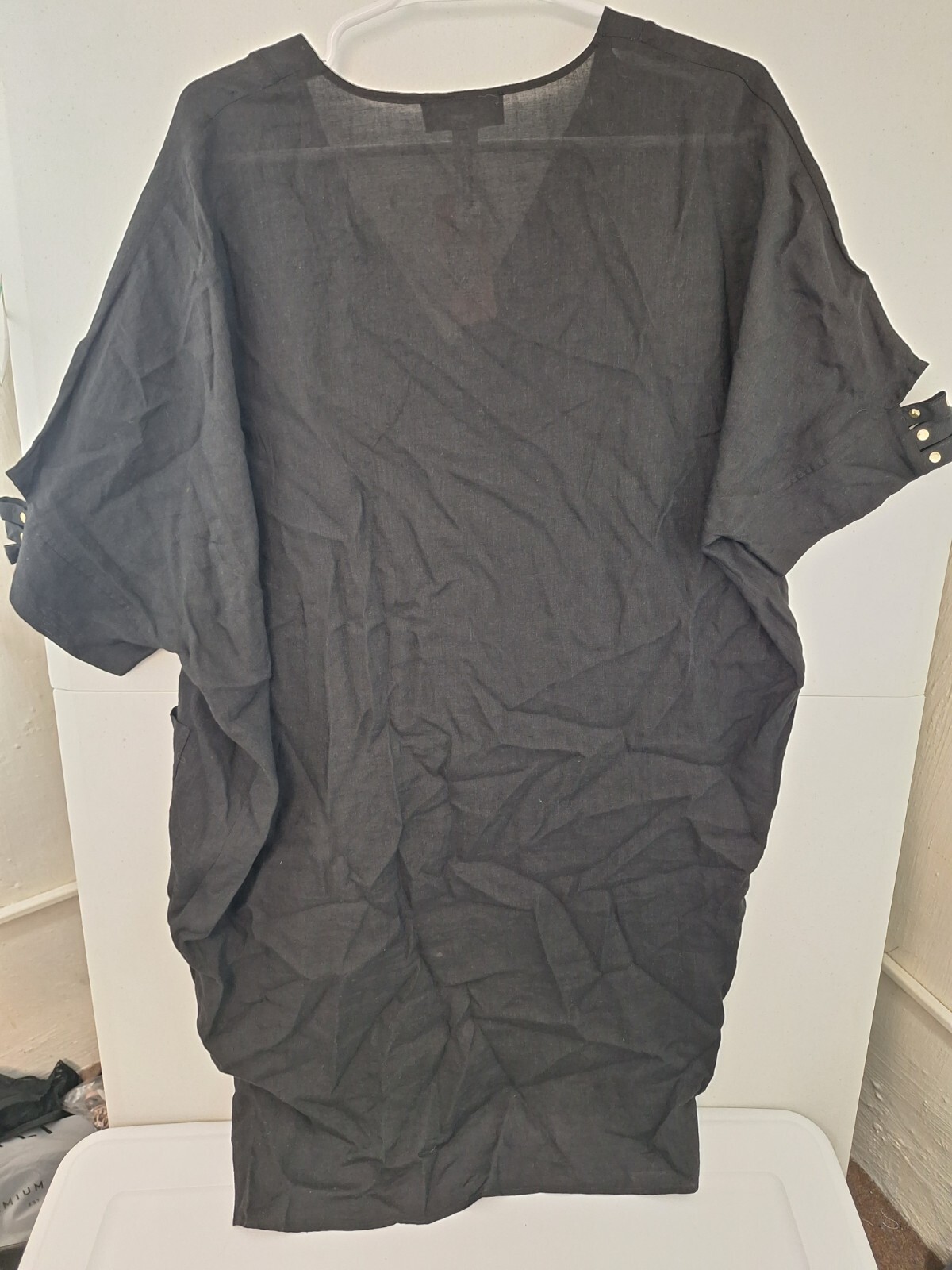 Lise Charmel Eclat Rock Long Kaftan Women’s Small Black NWT ASB6670