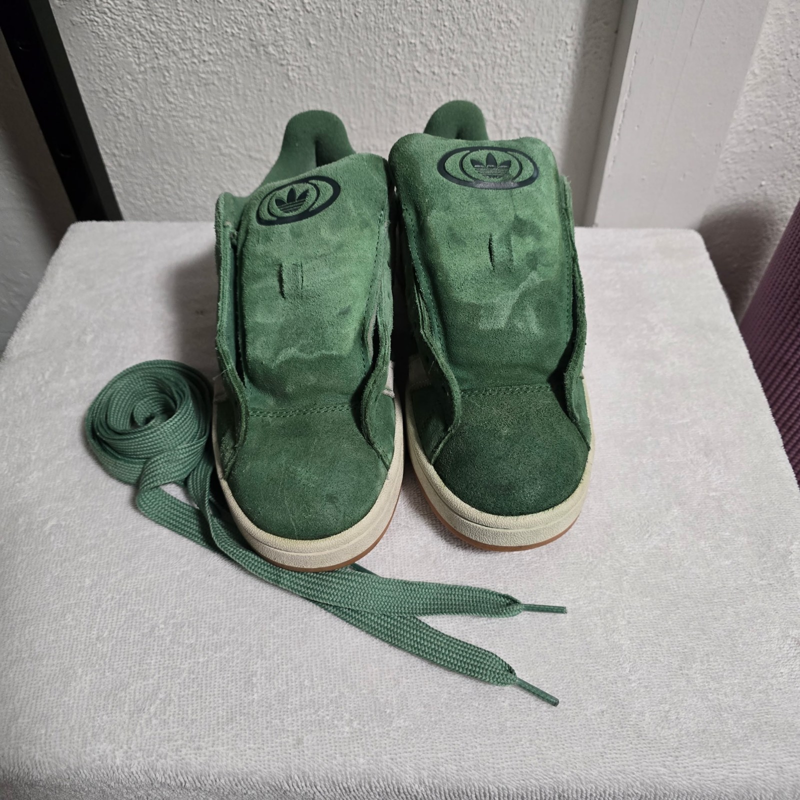 Adidas Campus 00s Preloved Green Womens 8.5 JR0104 LK-N